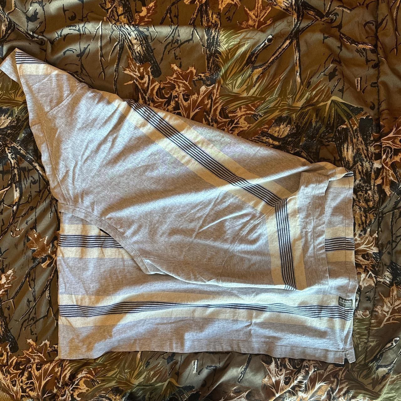 G-Star striped grey g star shirt Size US XXL / EU 58 / 5 - 2 Thumbnail