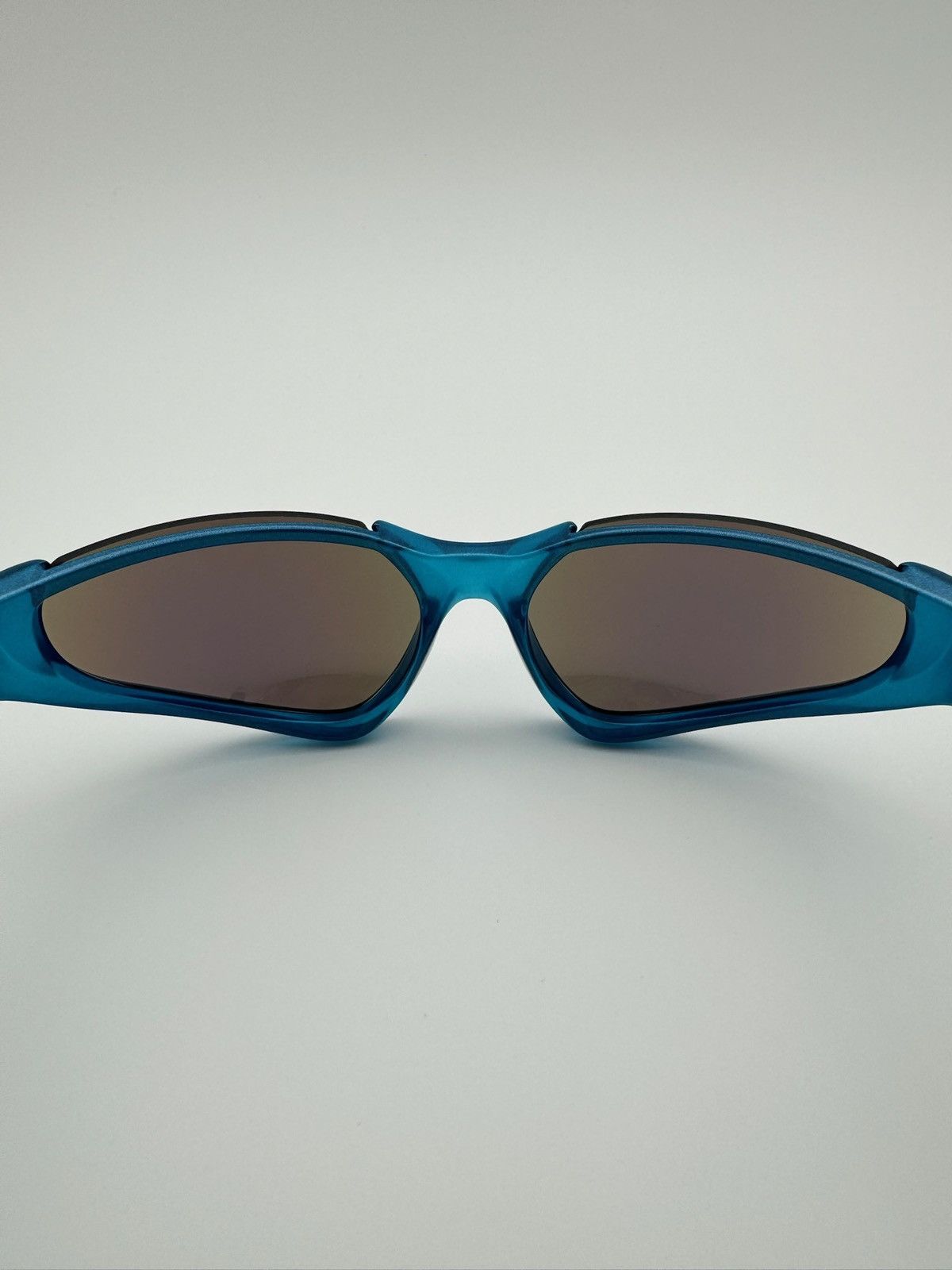 Balenciaga Balenciaga Xpander Cat-Eye Frame Sunglasses - Blue Size ONE SIZE - 5 Thumbnail