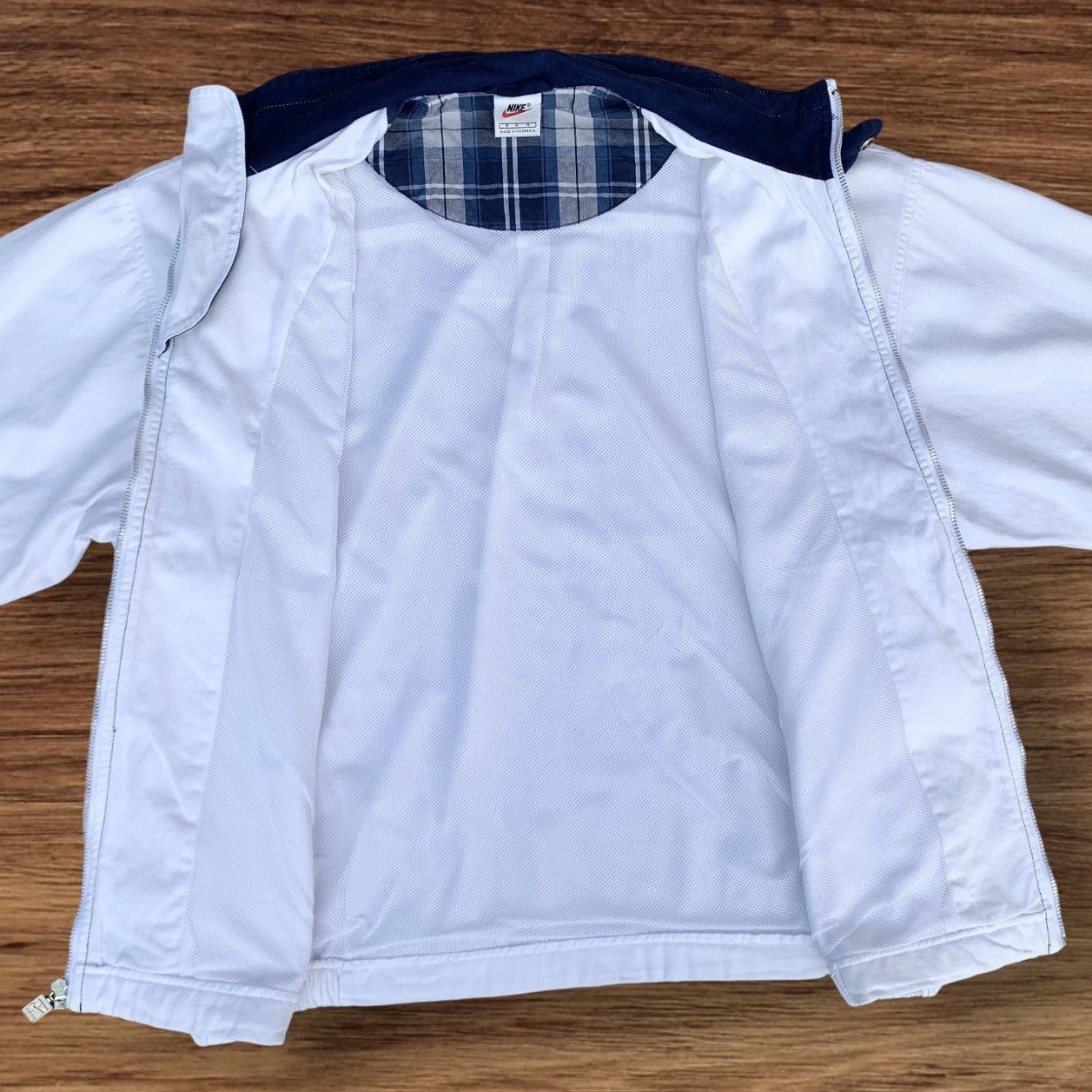 Nike Vintage 1990s Nike Court Zipper Jacket Size US M / EU 48-50 / 2 - 5 Thumbnail