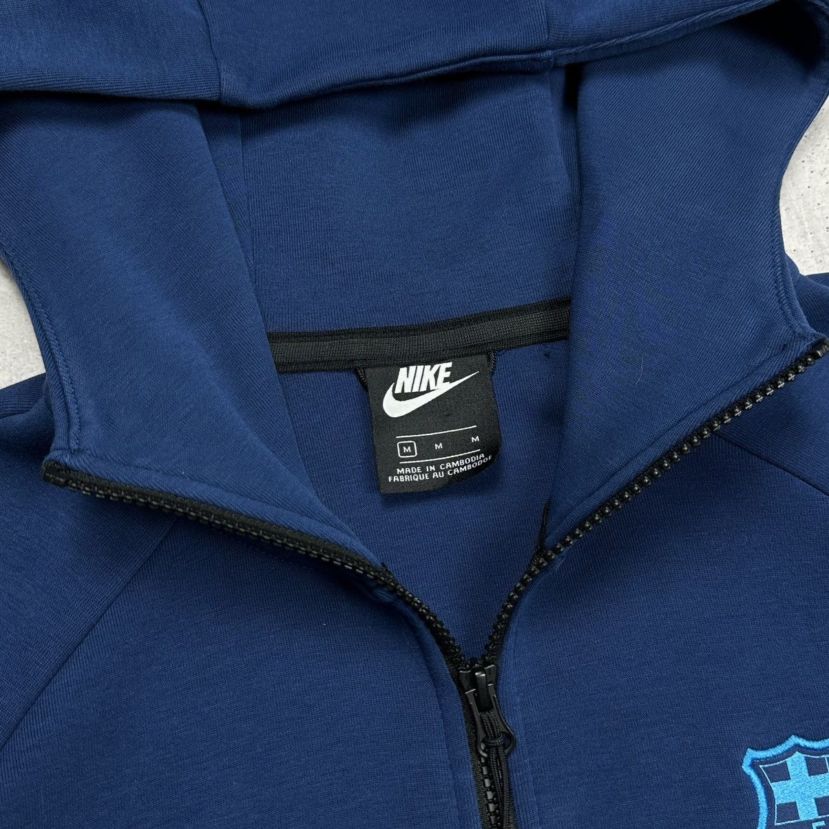 Nike Nike Tech Fleece FC Barcelona Zip Up Hoodie Sweatshirt Size US M / EU 48-50 / 2 - 4 Thumbnail