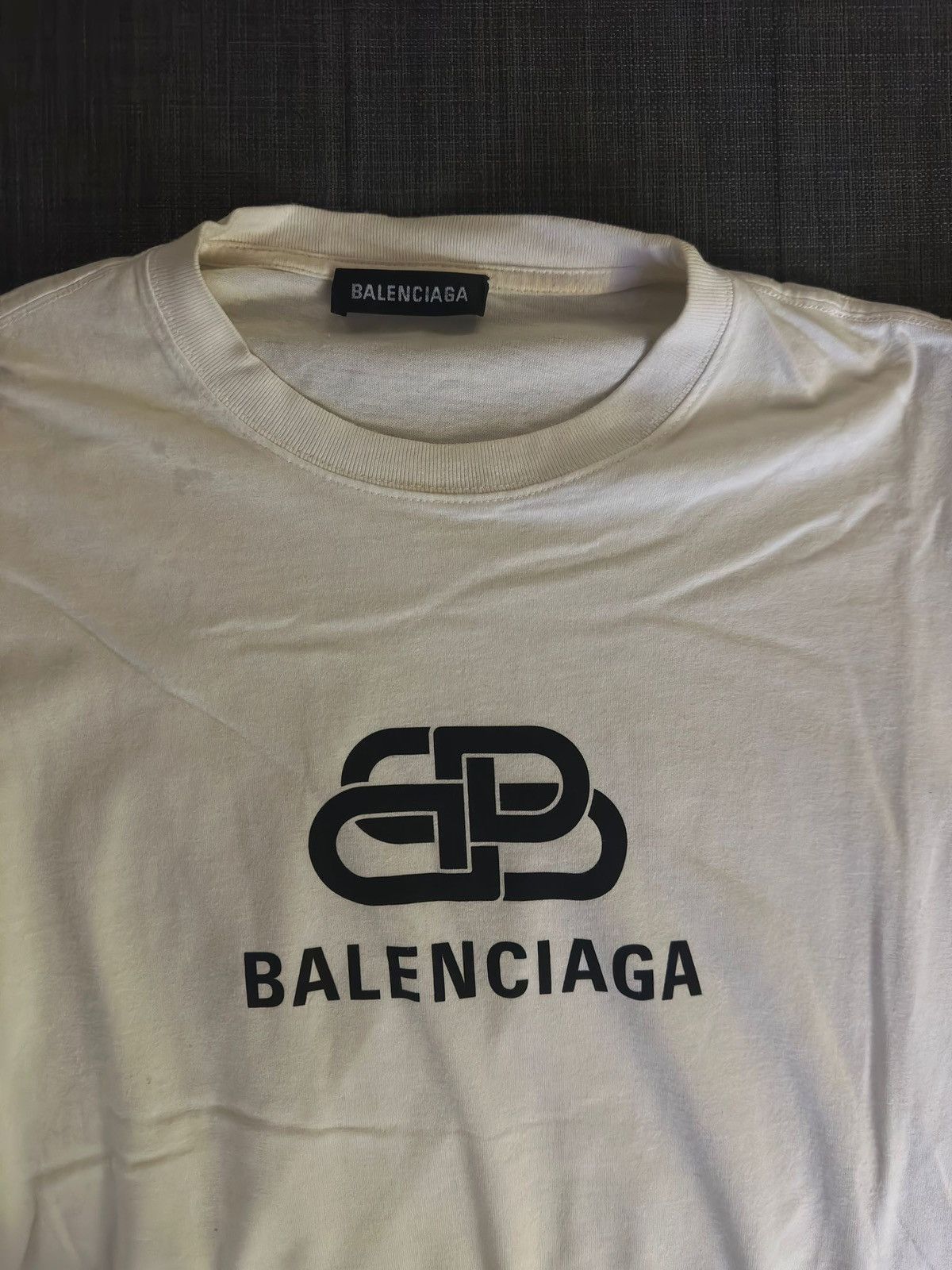 Balenciaga Balenciaha tee Size US L / EU 52-54 / 3 - 2 Thumbnail