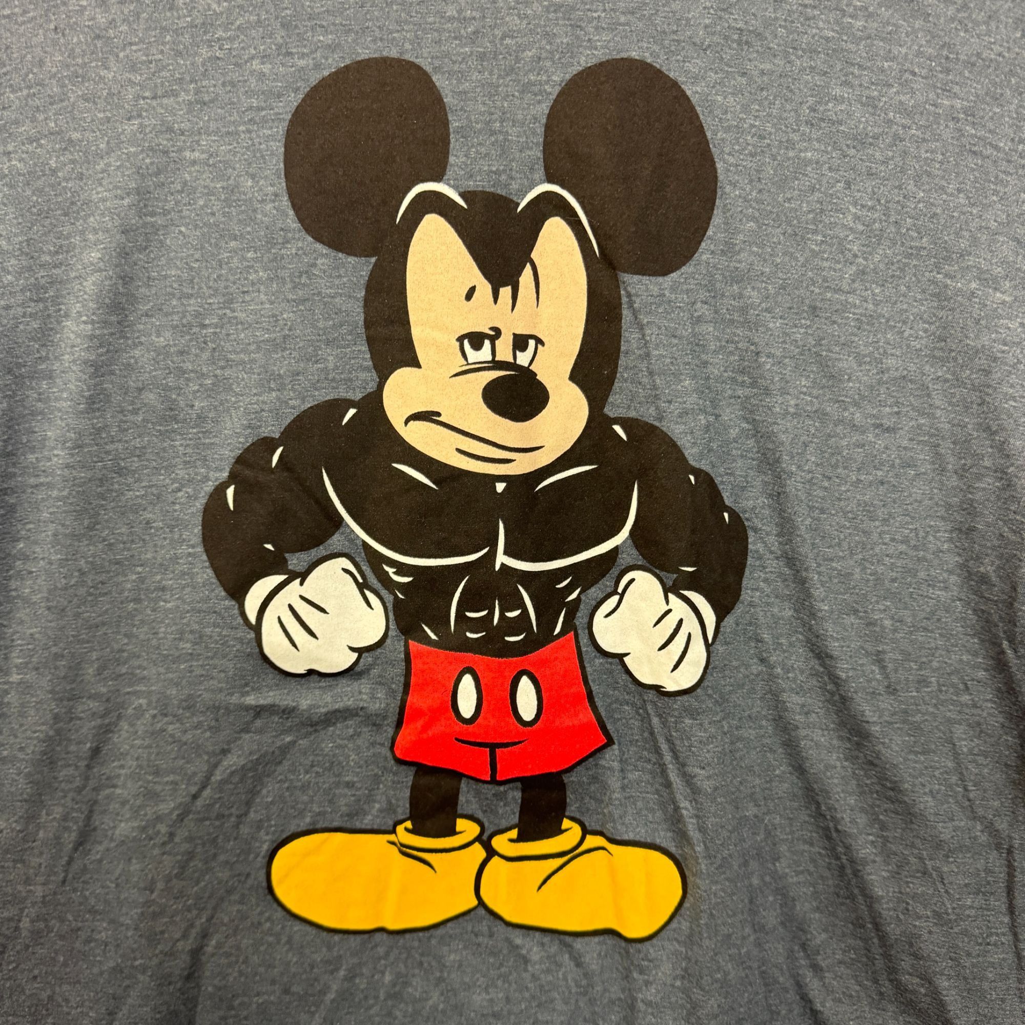 Disney Body builder Mickey T-shirt size 2xl Size US XXL / EU 58 / 5 - 2 Thumbnail