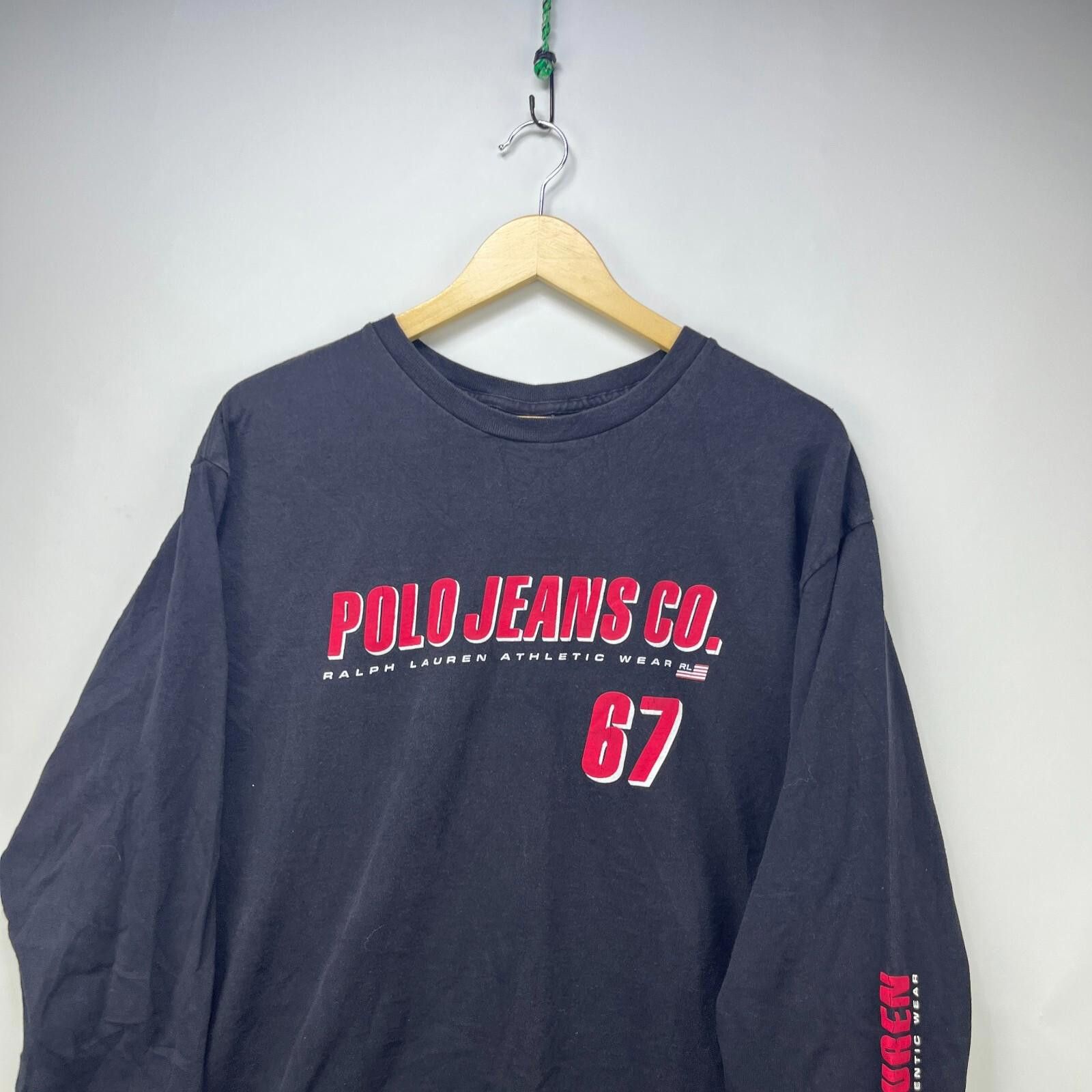 Polo Ralph Lauren Vintage Polo Ralph Lauren Jeans Co Long Sleeve Shirt 2XL Size US XXL / EU 58 / 5 - 2 Thumbnail