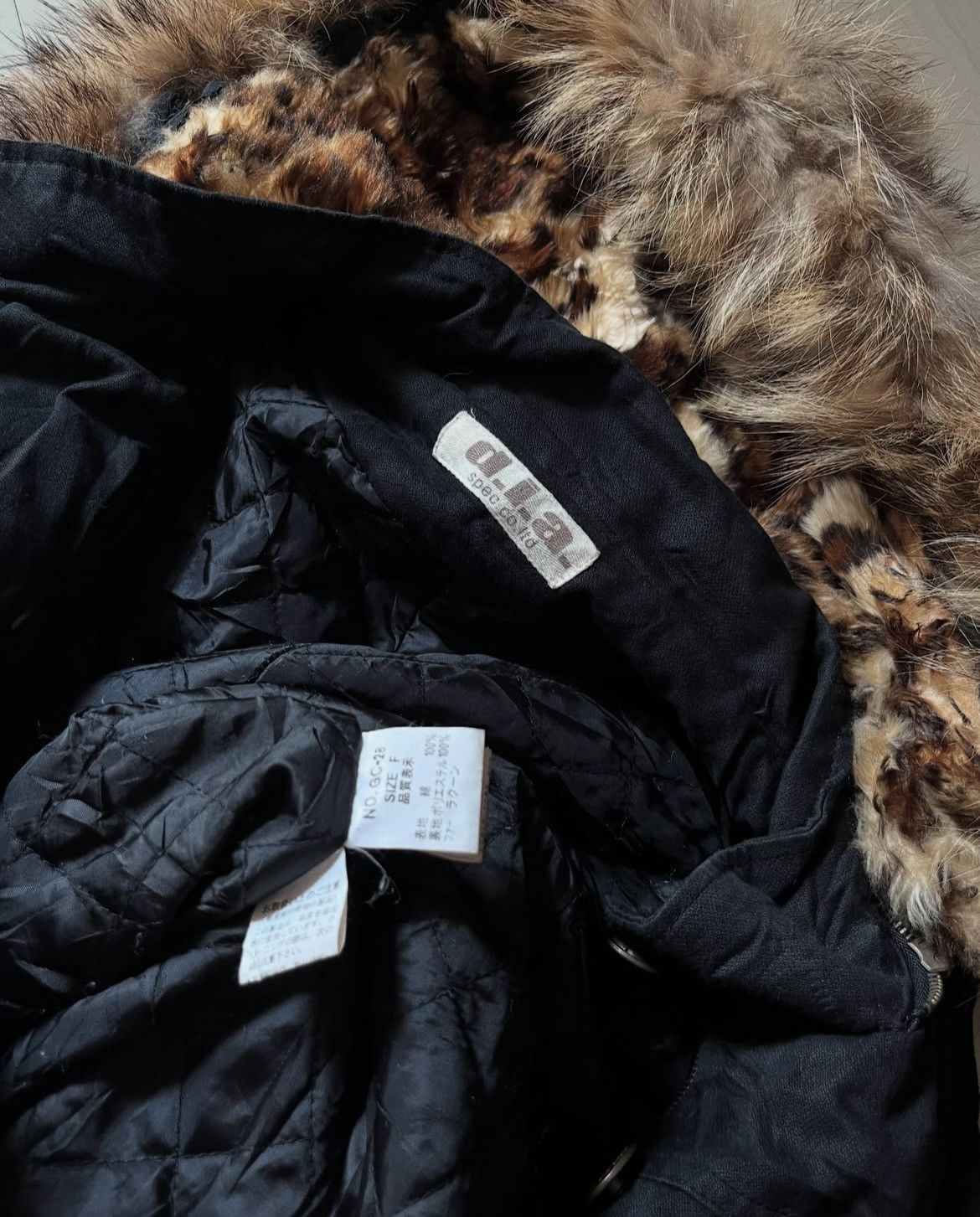 If Six Was Nine × Japanese Brand Vintage D.I.A Fur Racoon Parka Jacket Detachable Hood Size US L / EU 52-54 / 3 - 5 Thumbnail