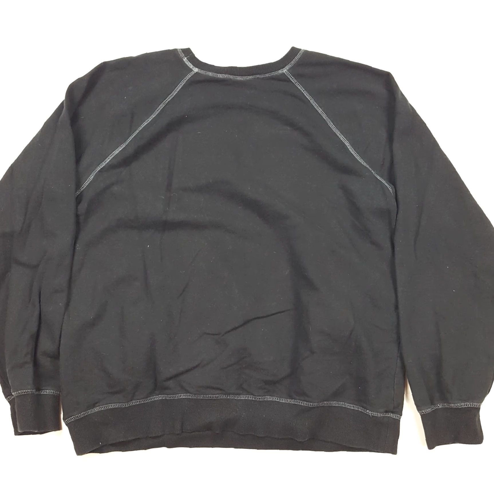 Disney Nightmare Before Christmas Y2K Black Skull Large Crewneck Sweatshirt Pullover Size L / US 10 / IT 46 - 5 Thumbnail