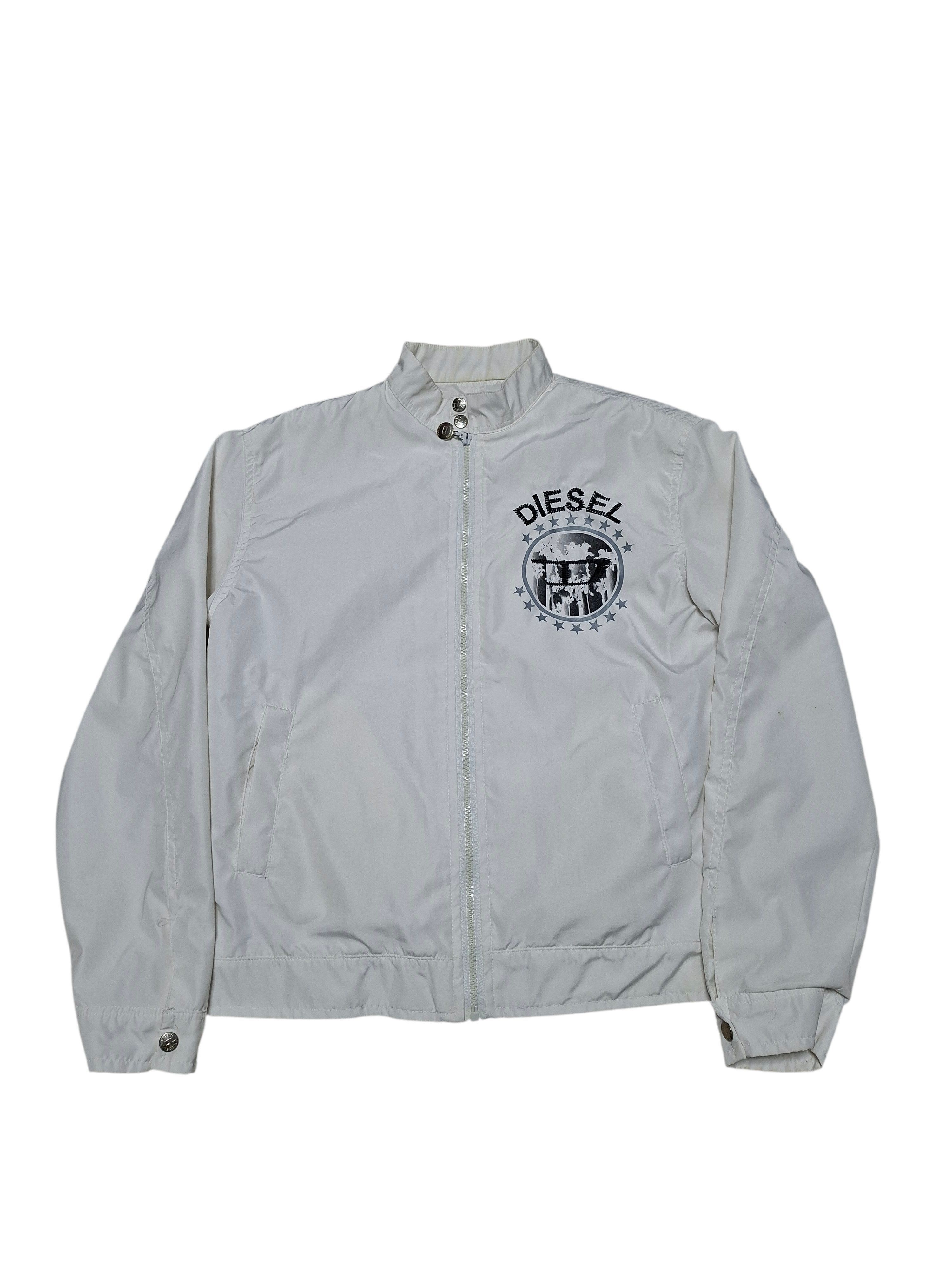 Diesel DIESEL VINTAGE BIG LOGO AVANT GARDE NYLON LIGHT JACKET Size US M / EU 48-50 / 2 - 1 Thumbnail