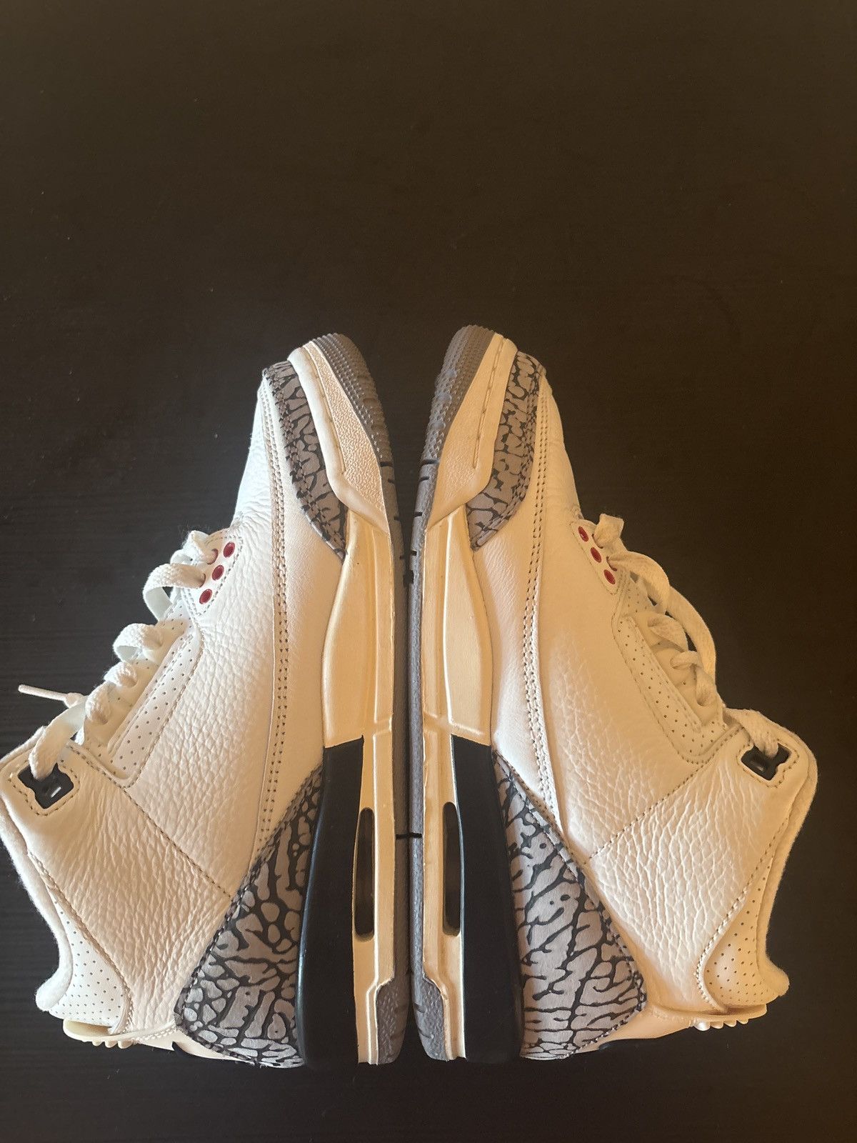Jordan Brand Jordan 3 Retro White Cement Size US 4.5 / IT 34.5 - 4 Thumbnail