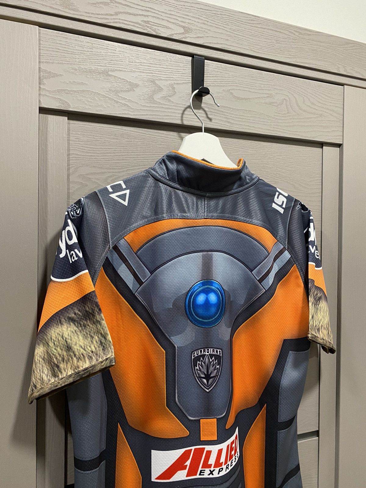 Other West Tigers NRL Men's Marvel Rocket Raccoon Superhero Jersey Size US M / EU 48-50 / 2 - 9 Thumbnail