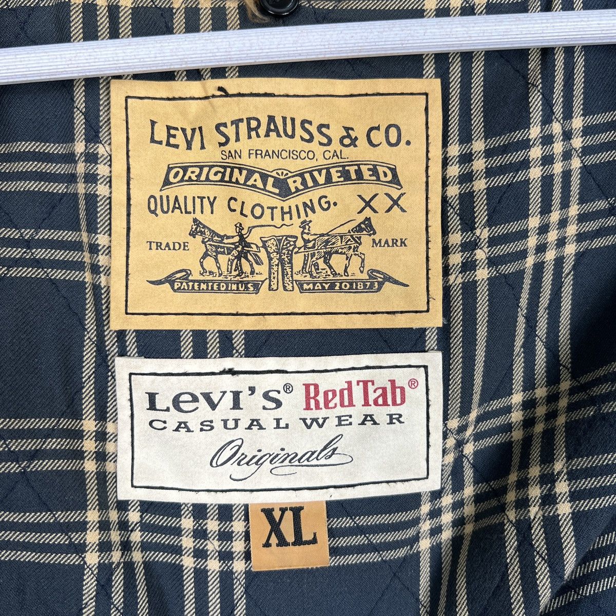 Levi's 🔥 LEVIS RED TAB FUR TRIM CORDUROY JACKET Size US XL / EU 56 / 4 - 15 Thumbnail