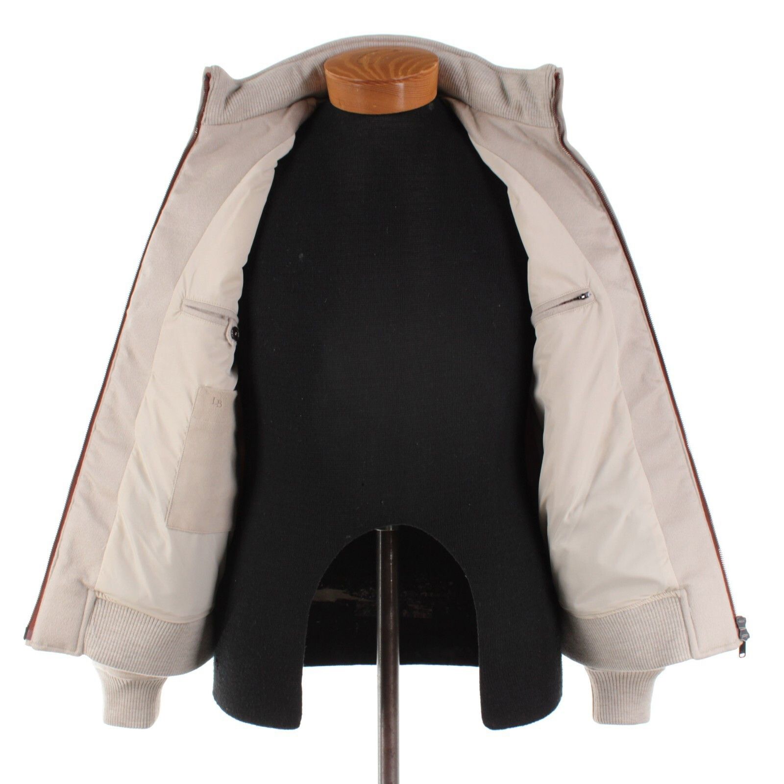 Luciano Barbera Luciano Barbera Jacket Size M US In Beige Cashmere Size US M / EU 48-50 / 2 - 8 Thumbnail