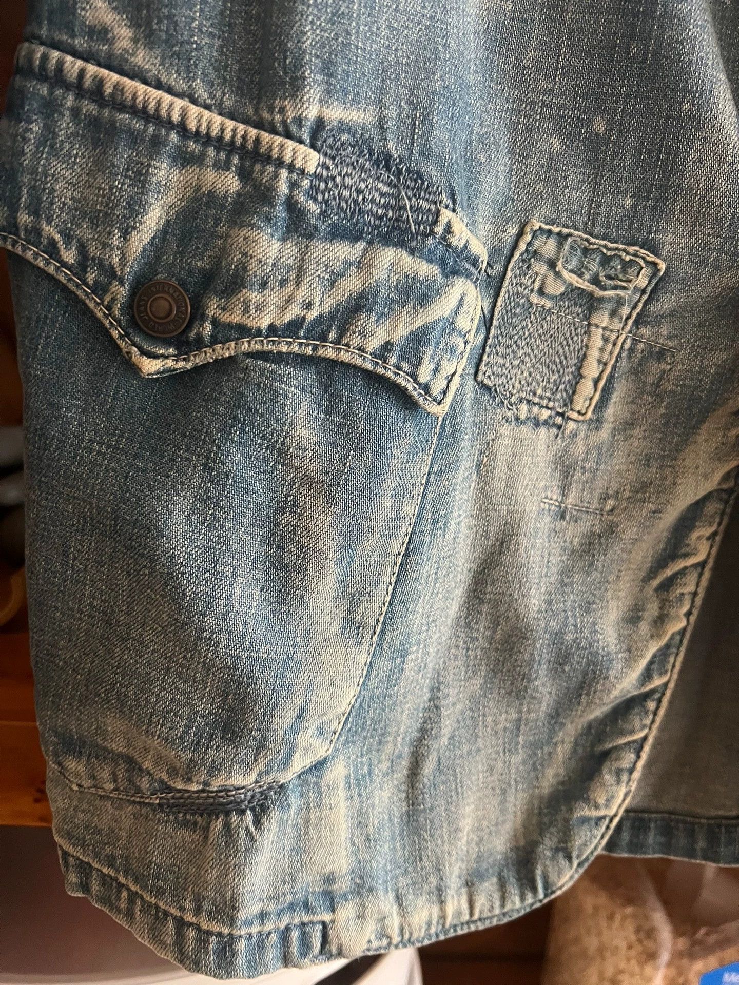 Kapital Kapital Japanese Denim 4P Sashiko Rivet Emb Keshi Size US S / EU 44-46 / 1 - 2 Thumbnail