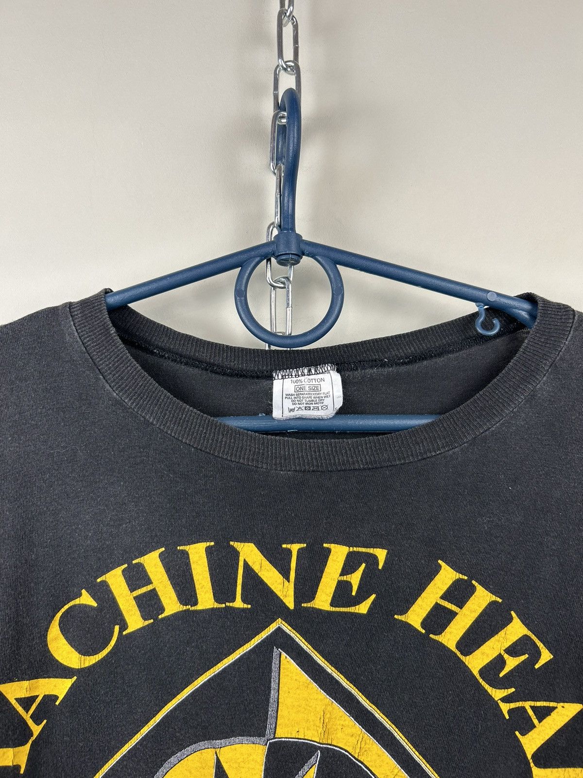 Band Tees Vintage 90s Machine Head Tour Long sleeve Band Rare Size US L / EU 52-54 / 3 - 3 Thumbnail