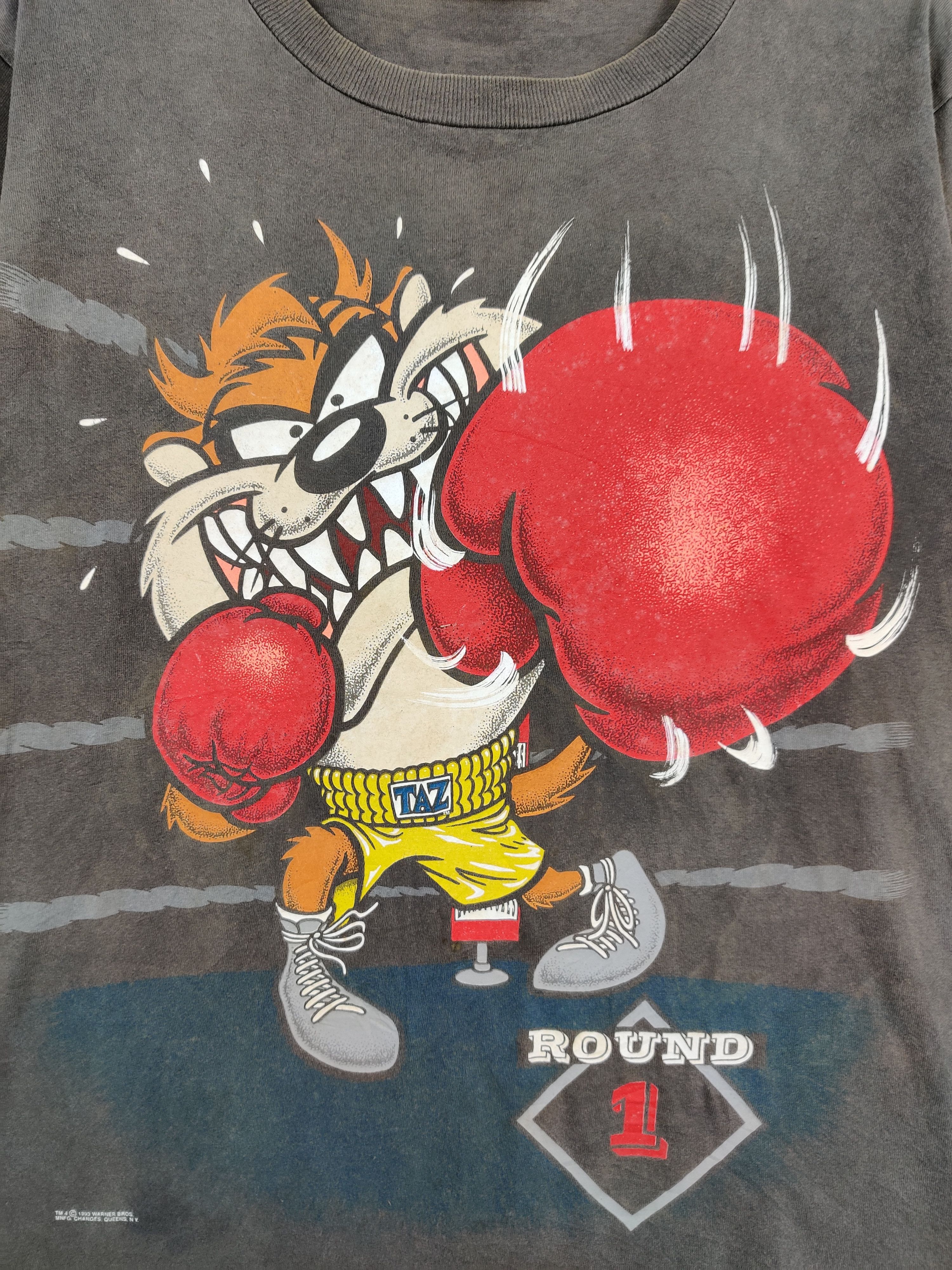 Changes Vintage 90's Tazmania Warner Bros Single Stitch Tee Tshirt Size US XL / EU 56 / 4 - 7 Thumbnail