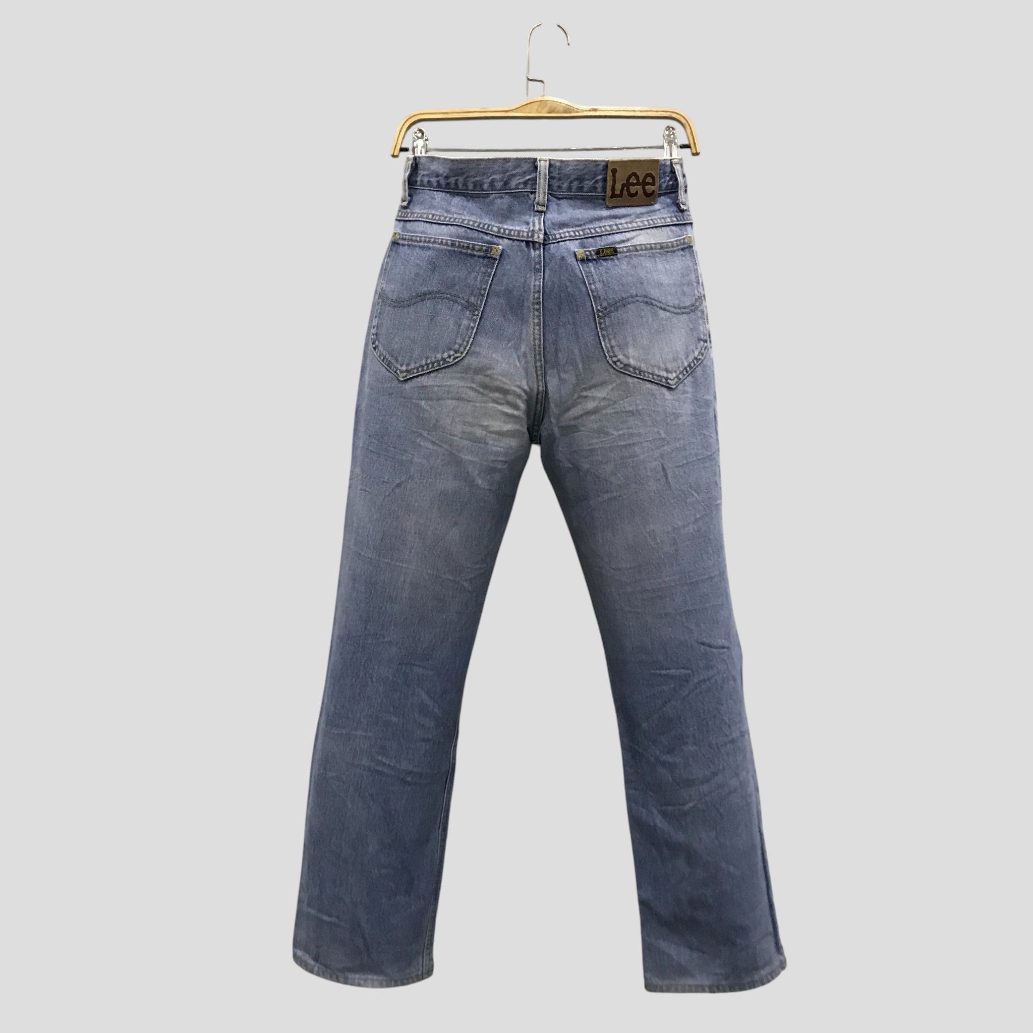 Lee Vintage Lee Straight Leg Jeans Light Wash Size US 31 - 2 Thumbnail
