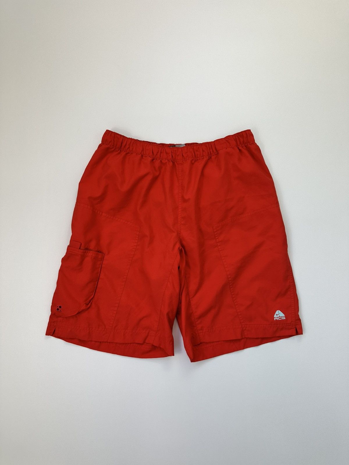 Nike ACG Nike ACG Shorts Logo Men's Red Size US 33 - 1 Thumbnail