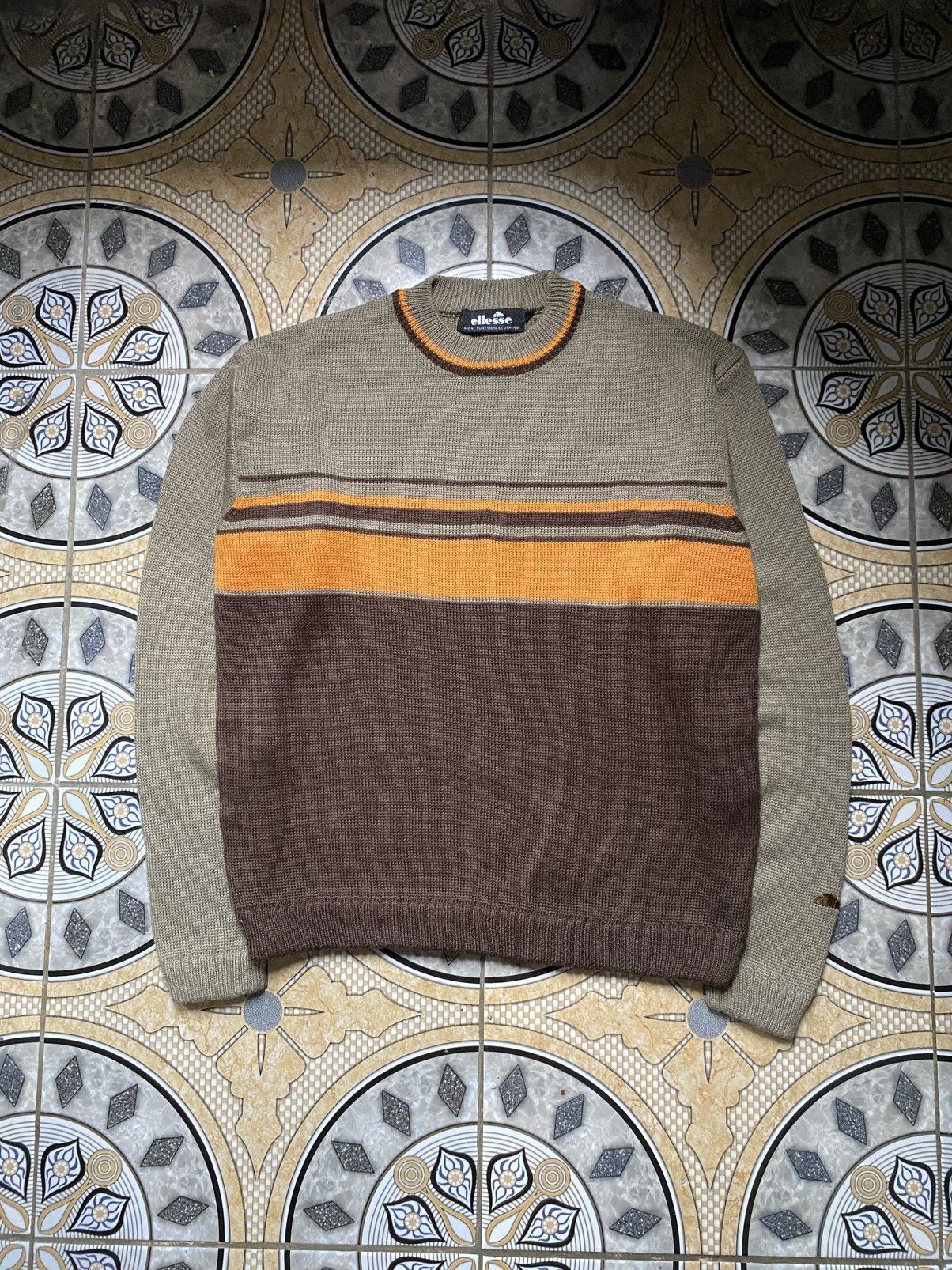 Ellesse Vintage 90's Ellese Striped Size US M / EU 48-50 / 2 - 1 Thumbnail