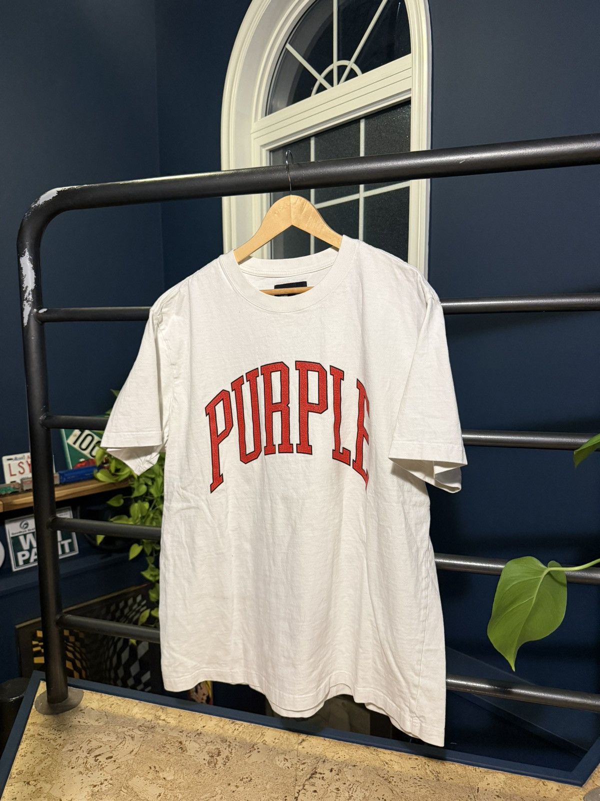 Purple Brand Purple Brand Collegiate Arch Tee Size US XXL / EU 58 / 5 - 1 Thumbnail