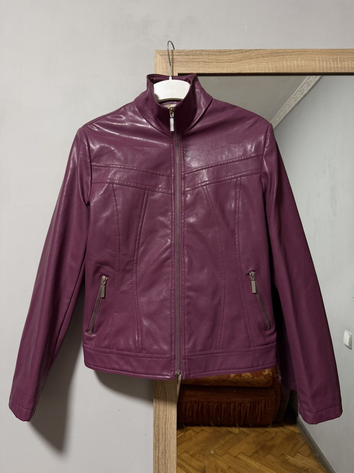 If Six Was Nine Vintage jacket leather 00’s small diesel bomber y2k Size S / US 4 / IT 40 - 6 Thumbnail