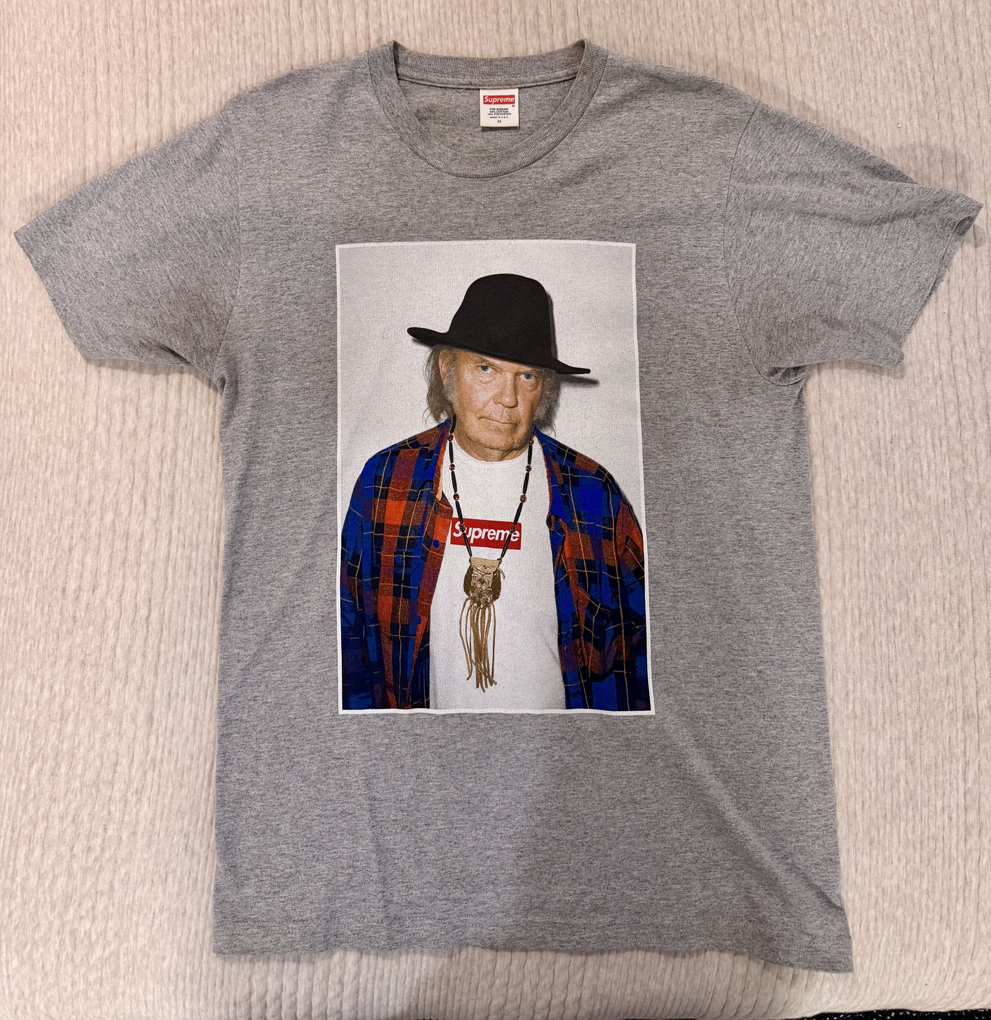 Supreme Supreme Neil Young Size US M / EU 48-50 / 2 - 1 Thumbnail