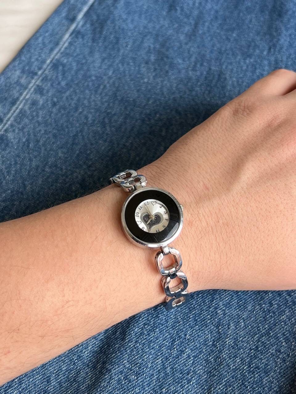 Japanese Brand × Vintage Vintage ❤️ Heart Japanese style futuristic Steel Watch Size ONE SIZE - 10 Thumbnail
