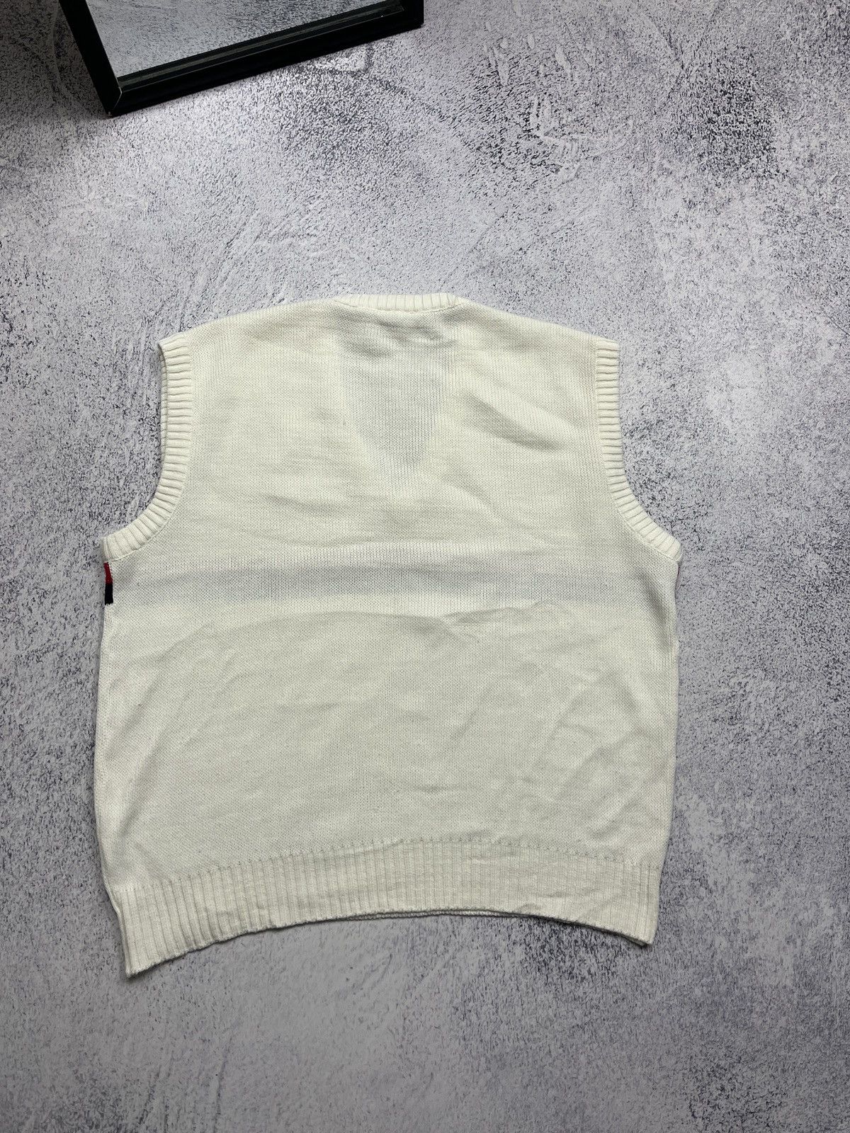 Lacoste Vintage 90’s Lacoste Vest Sweater Made in France Acrylic Size US M / EU 48-50 / 2 - 14 Thumbnail