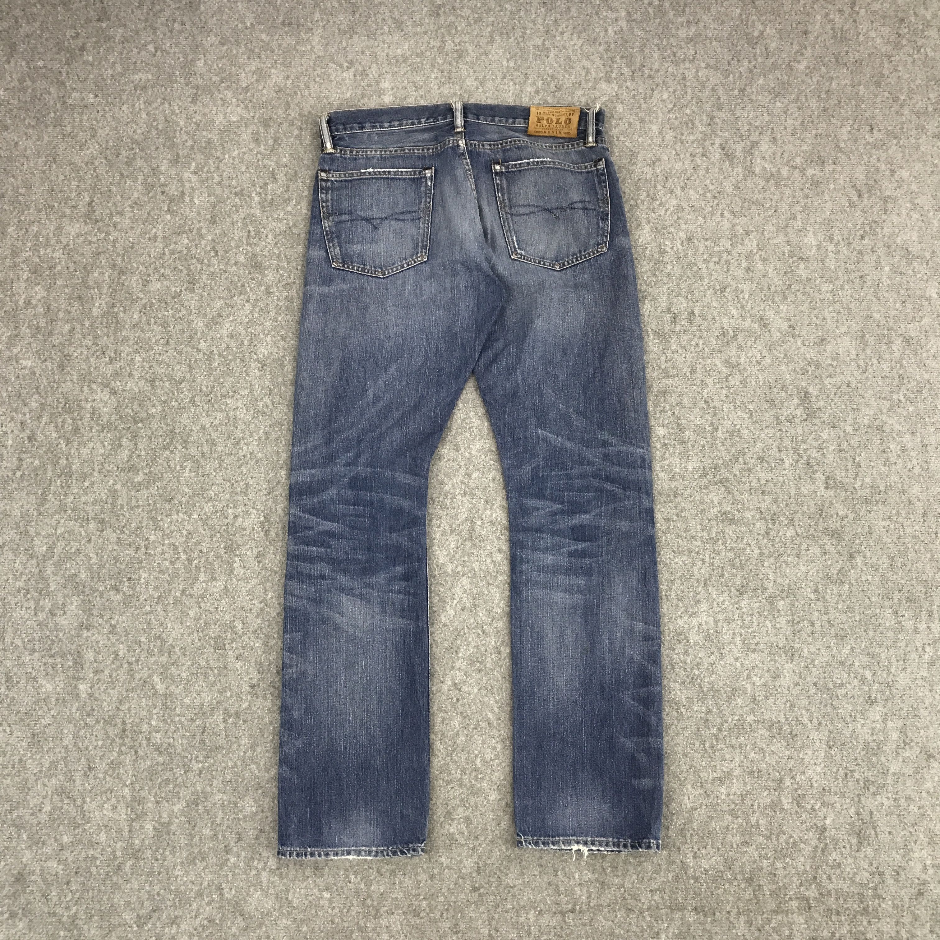 Polo Ralph Lauren POLO RALPH LAUREN DISTRESESSED JEANS Size US 32 / EU 48 - 2 Thumbnail