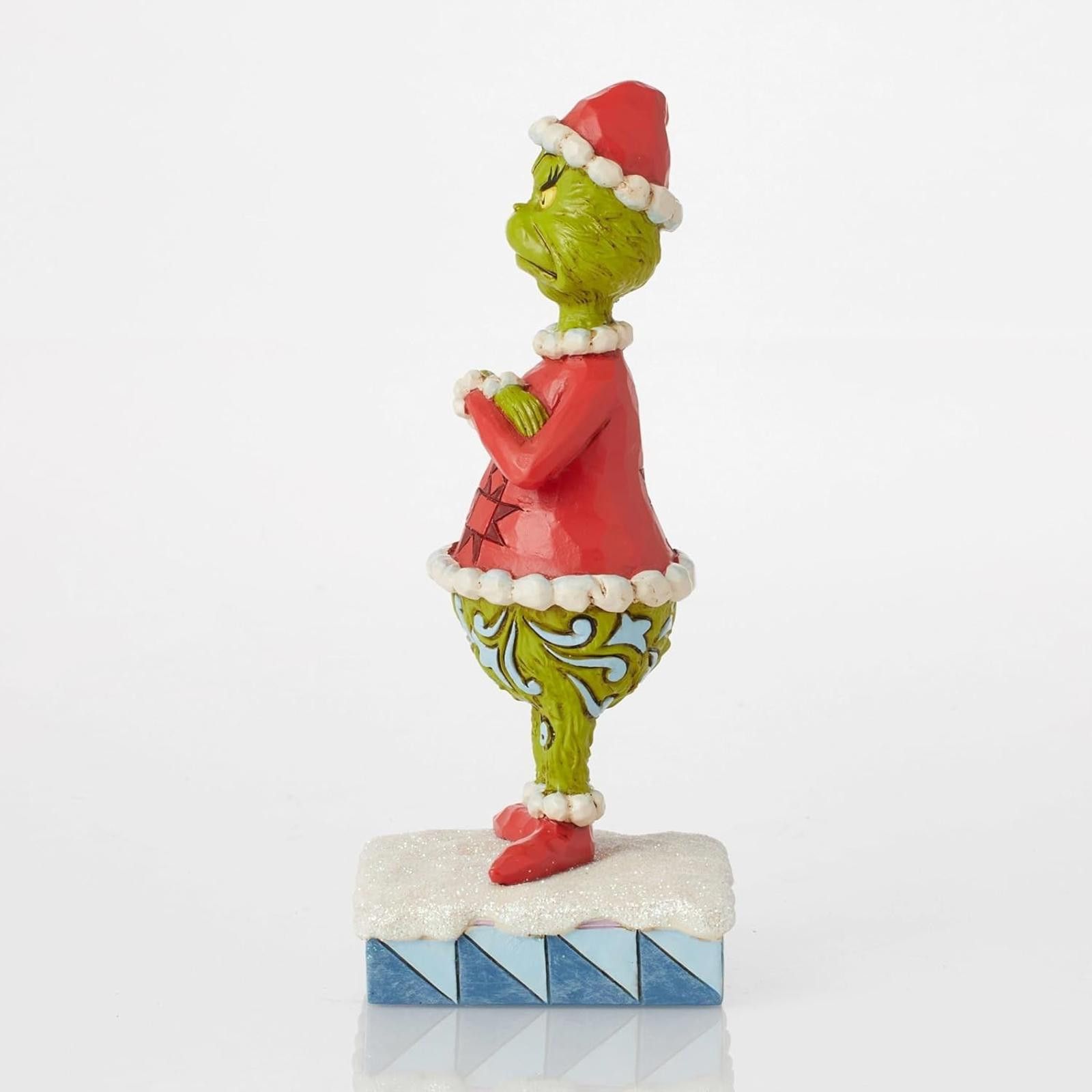 Designer Dr. Seuss Mean Santa Grinch Stole Christmas Figurine NIB NEW Size ONE SIZE - 3 Thumbnail