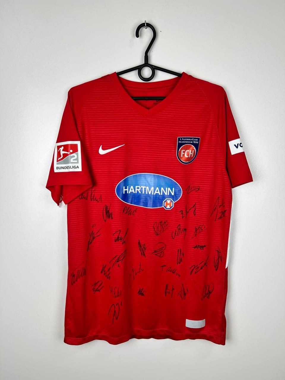 Vintage FC Heidenheim 1846 Nike Reithmeir jersey t-shirts size L Size US L / EU 52-54 / 3 - 1 Thumbnail