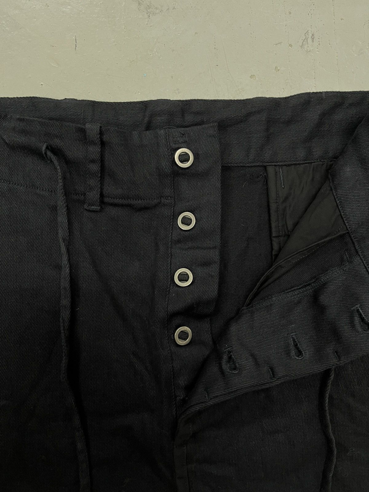 Boris Bidjan Saberi No Label Boris Bidjan Saberi Style Curved Pants Size US 31 - 8 Thumbnail