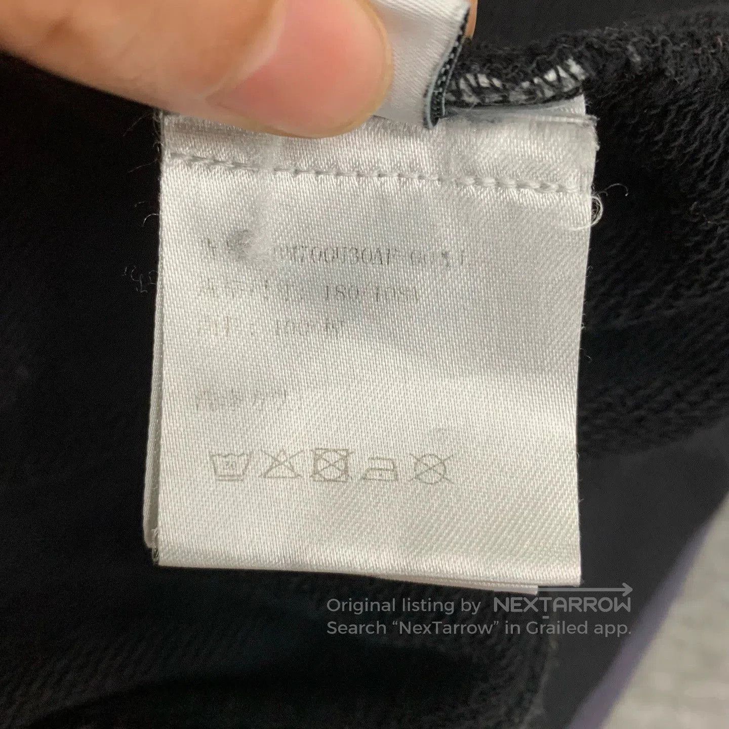 Givenchy givenchy black faded logo sweatshirt. Size US L / EU 52-54 / 3 - 7 Thumbnail