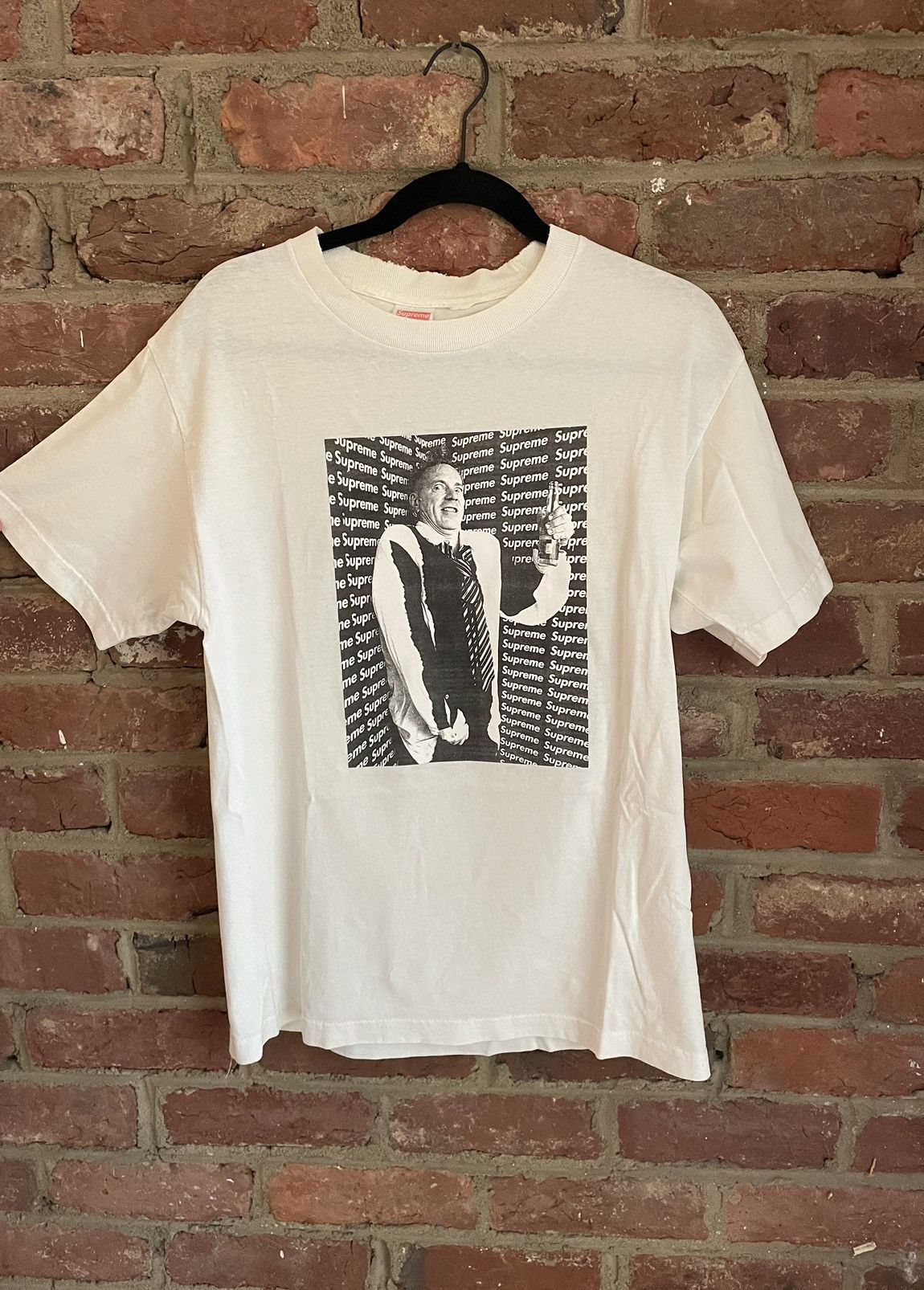 Supreme Supreme Sex Pistols John Lydon Japan Exclusive White Shirt Grailed