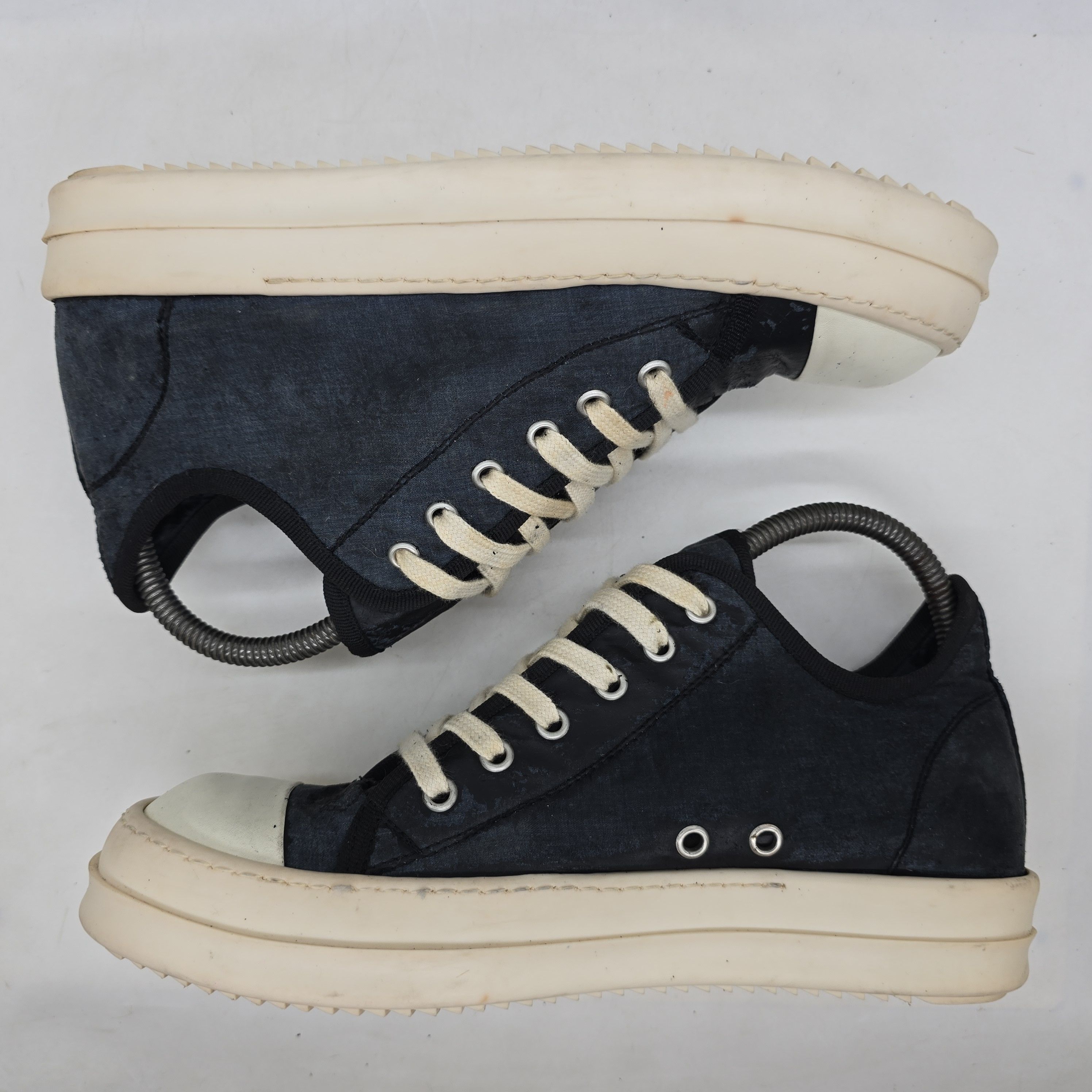 Rick Owens Drkshdw Rick Owens Drkshdw - Deteriorated Polyurethane Ramones Size US 9 / IT 39 - 5 Thumbnail