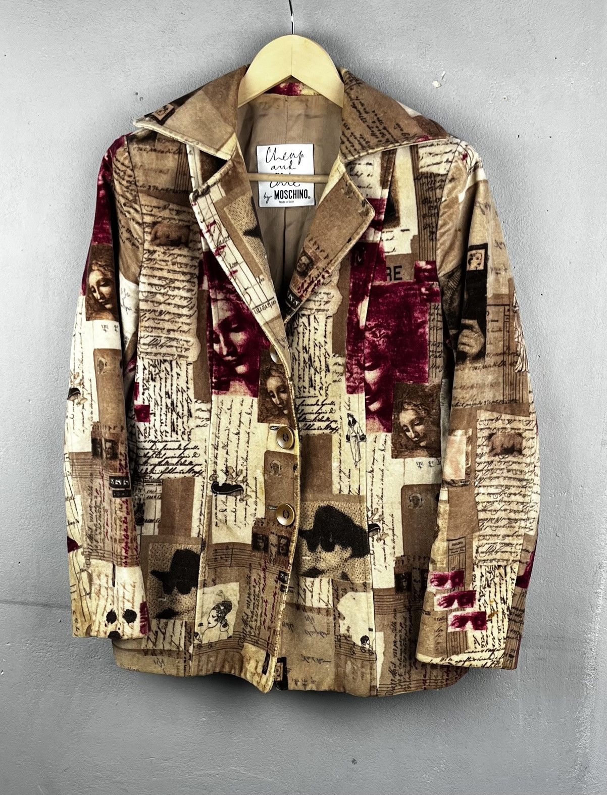 Moschino Moschino art blazer archive Size L / US 10 / IT 46 - 1 Thumbnail