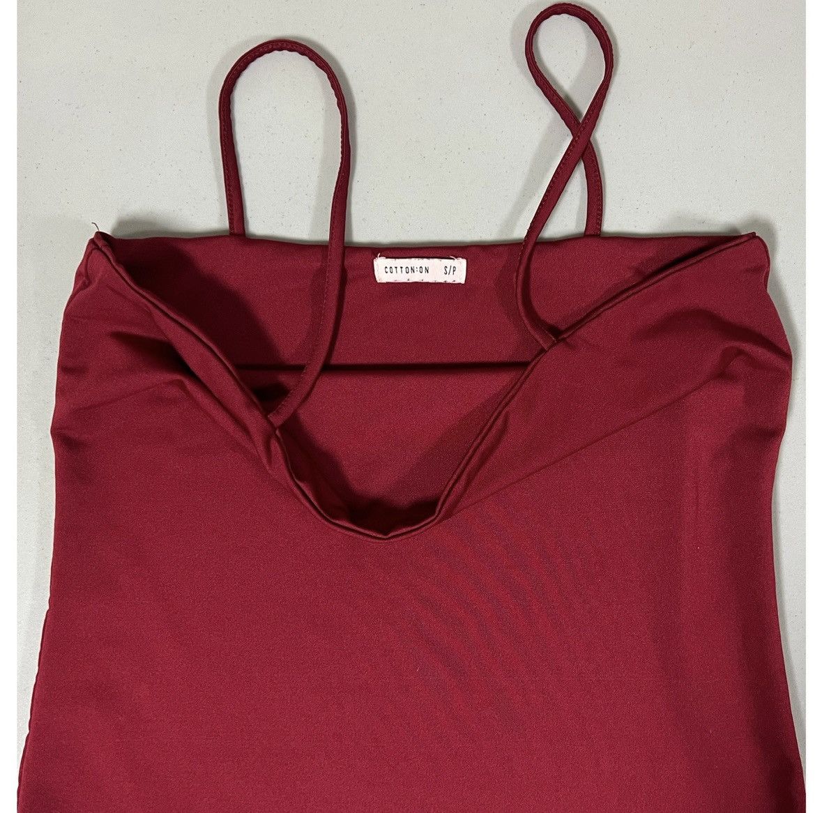 Cotton On Cotton On Red Burgundy Cami Camisole Tank Top Shirt Size S ♥️ Size S / US 4 / IT 40 - 5 Thumbnail