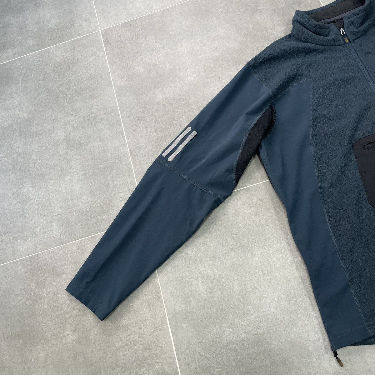 Adidas × Vintage Vintage Adidas Clima Proof Fleece Anorak Jacket Size XL Size US XL / EU 56 / 4 - 2 Thumbnail