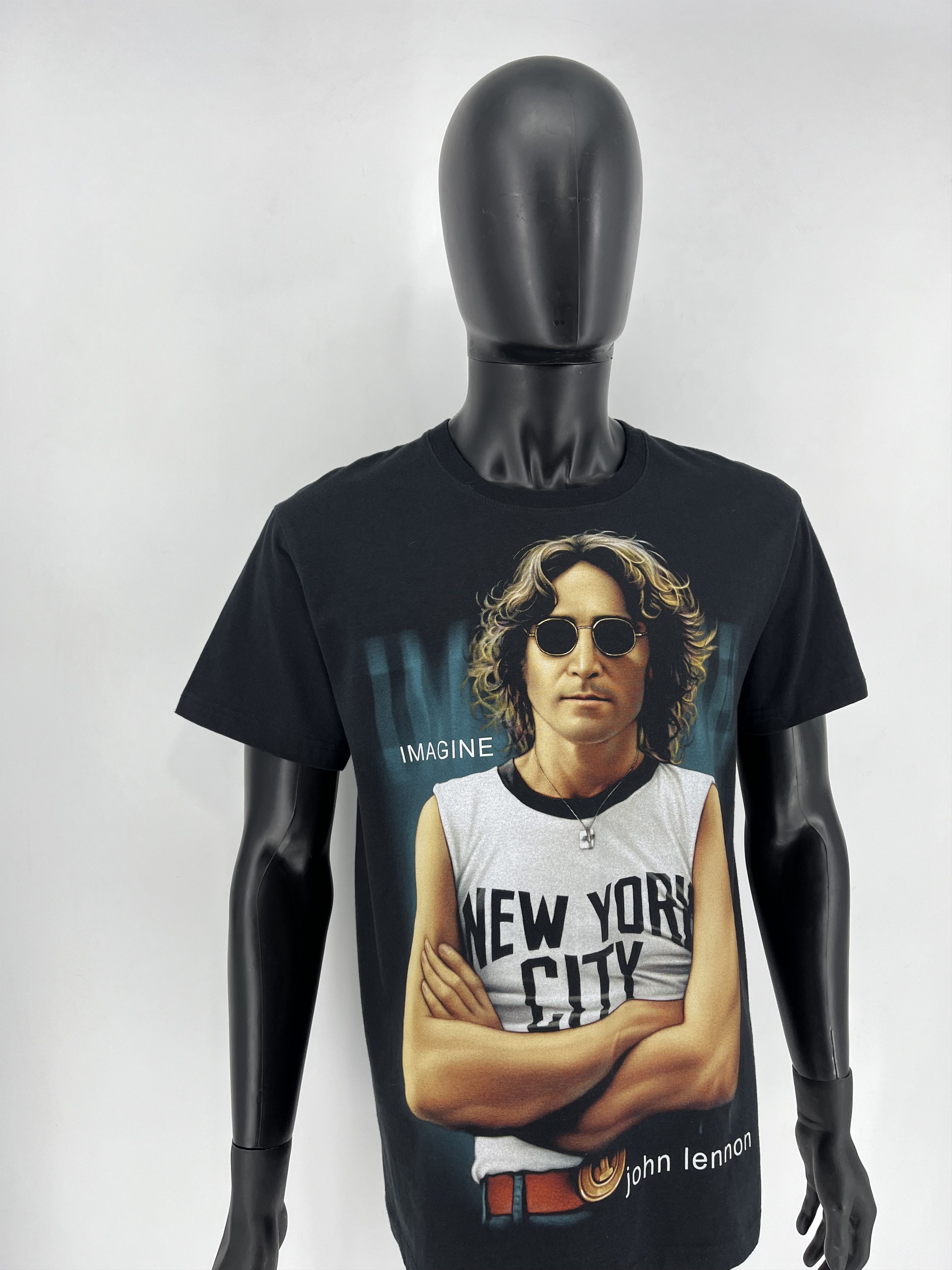 Vintage John Lennon All Over Print Vintage Tee Size US M / EU 48-50 / 2 - 4 Thumbnail