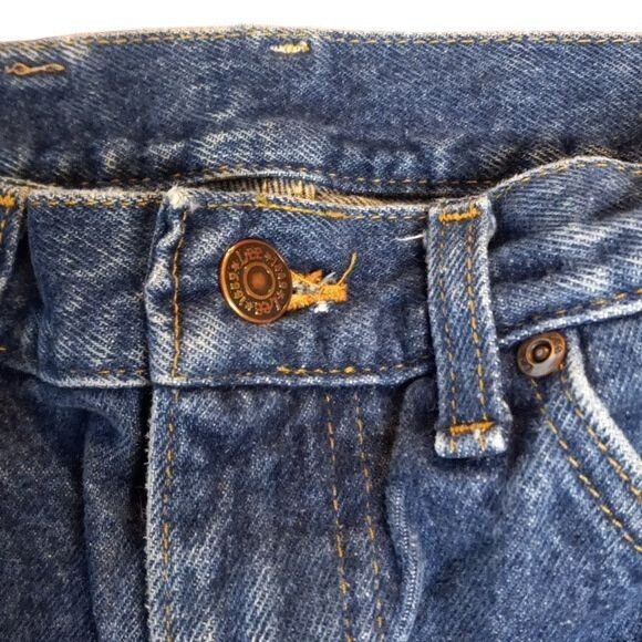 Lee Lee Size 32X30 Jeans Mens Vintage 1990s Denim Blue Cotton US Size US 32 / EU 48 - 4 Thumbnail