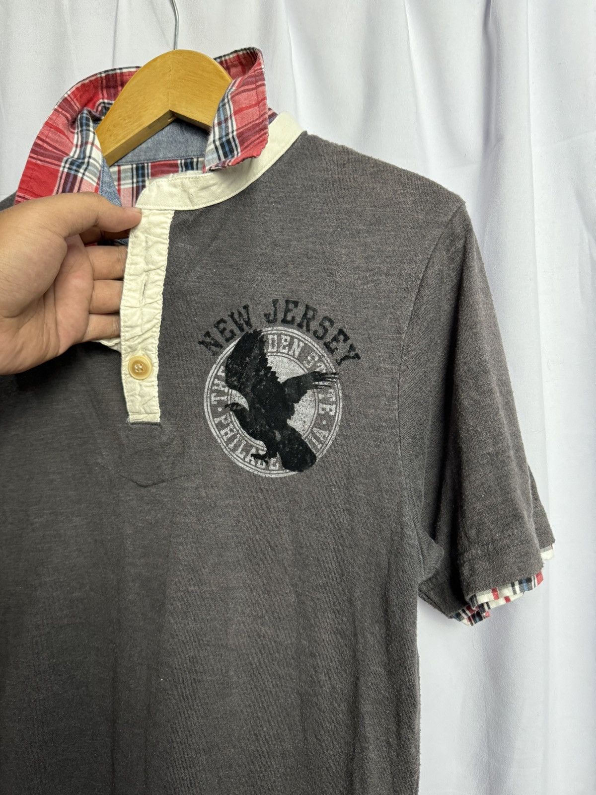 Hysteric Glamour × If Six Was Nine × Japanese Brand Japanese Poem Double Layers Famock Polo Shirt Size US M / EU 48-50 / 2 - 7 Thumbnail