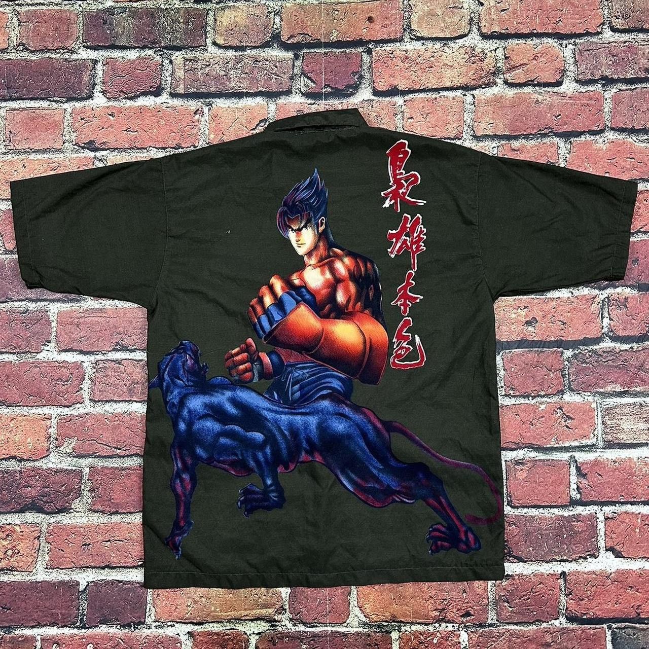 Dragonfly Y2K Reliq Japanese Anime Black Panther Short Sleeve Shirt Size US XL / EU 56 / 4 - 2 Thumbnail