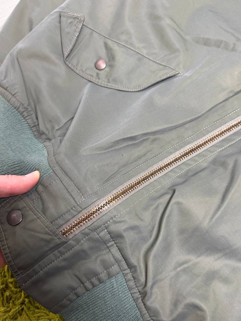 Other Vintage Ma1 Style Bomber Jacket 90s Lampo Size US XL / EU 56 / 4 - 4 Thumbnail