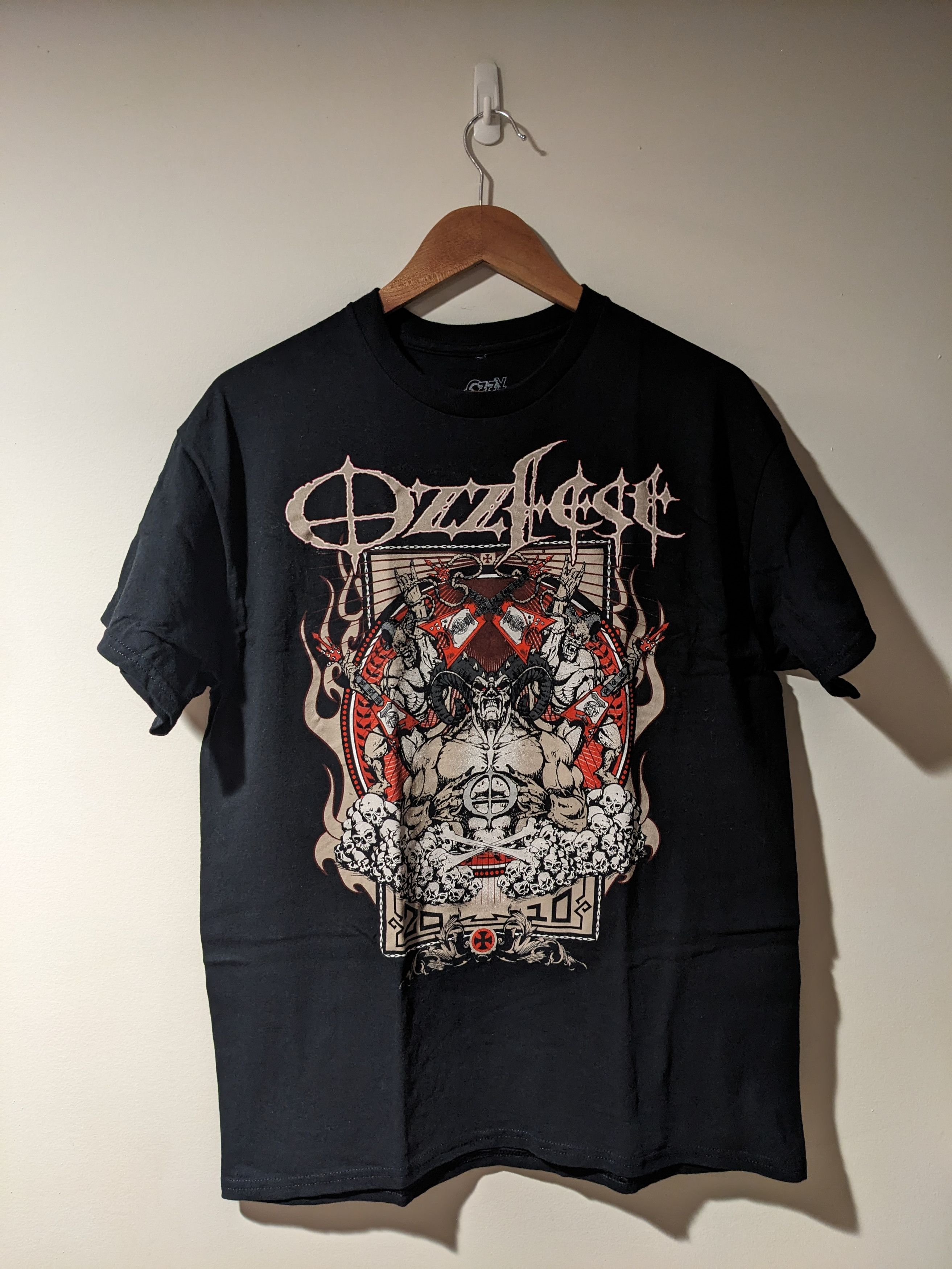 Band Tees × Ozzy Osbourne × Vintage Ozzy Osbourne Ozzfest 98