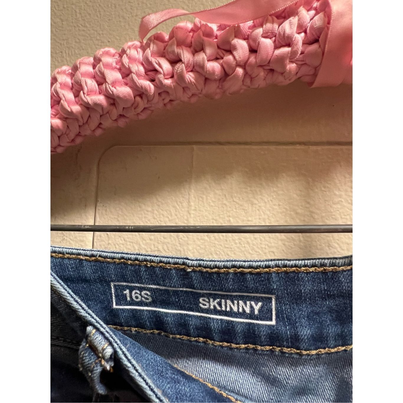 Sonoma Sonoma Blue Skinny Jeans Woman’s Size 16S Size 38" / US 16 / IT 52 - 7 Thumbnail