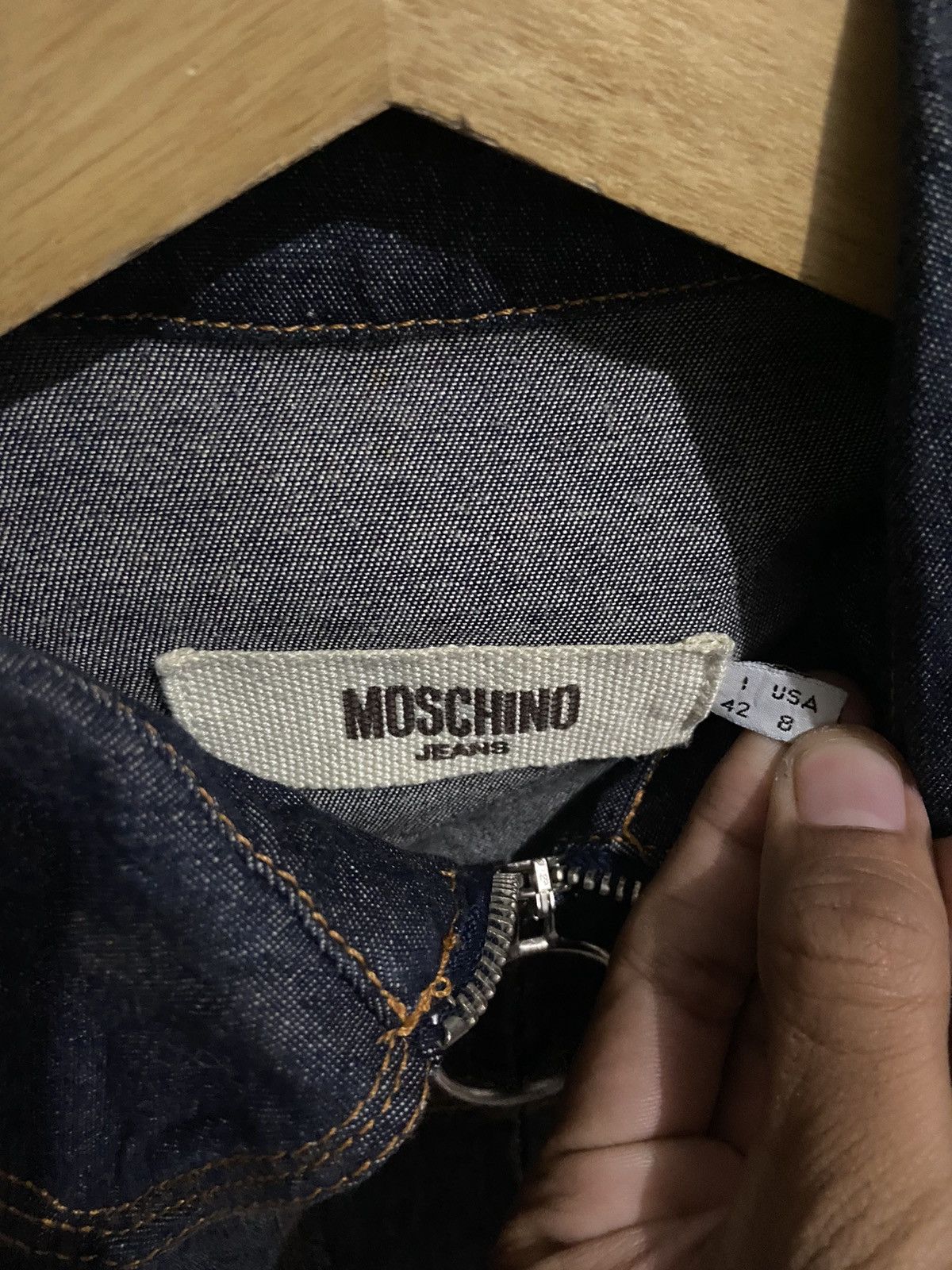 Moschino Moschino hearts trucker jeans Size M / US 6-8 / IT 42-44 - 3 Thumbnail