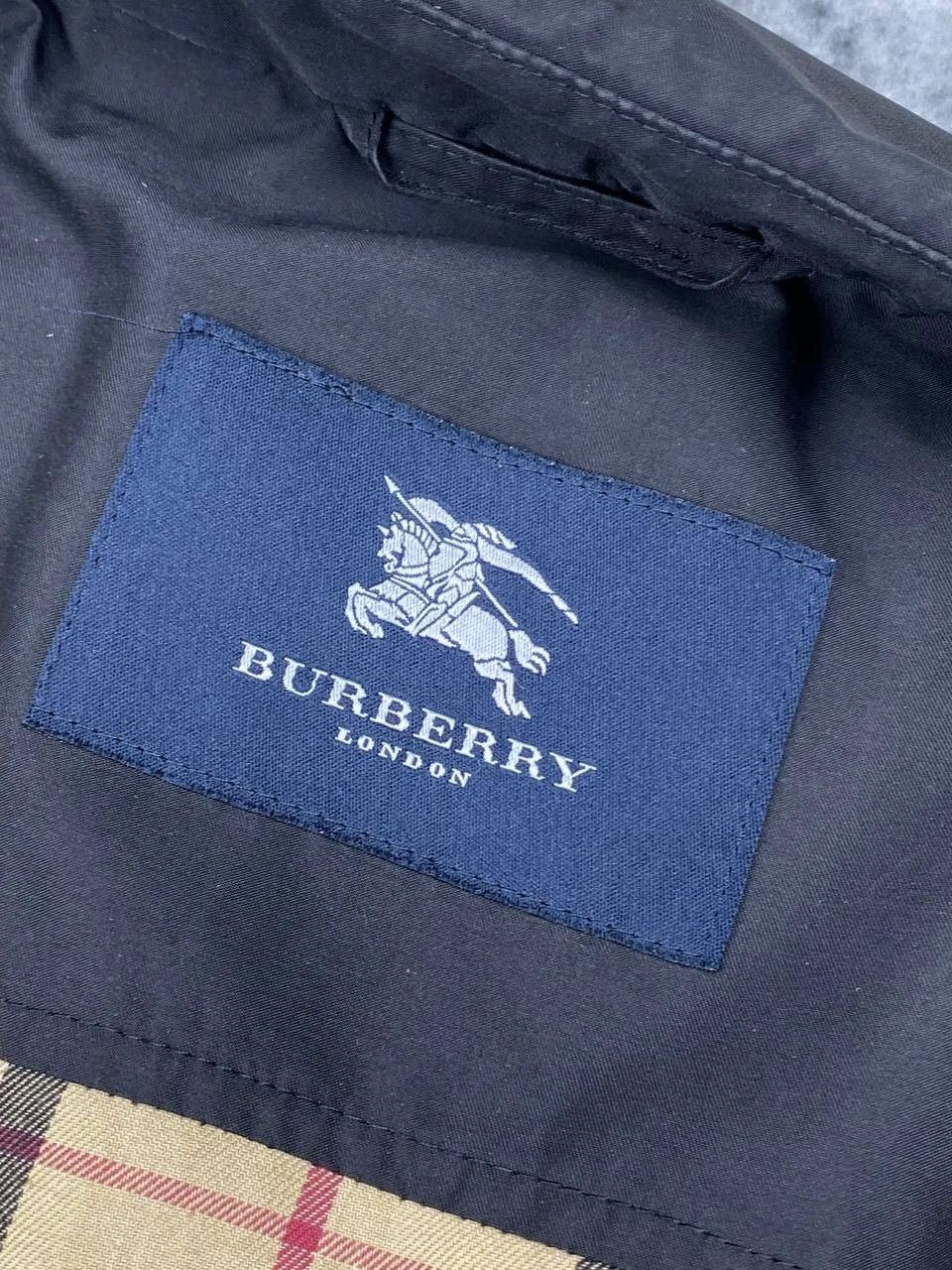 Burberry Vintage Burberry Trench Coat Jacket Nova Check Men Size US XL / EU 56 / 4 - 10 Thumbnail