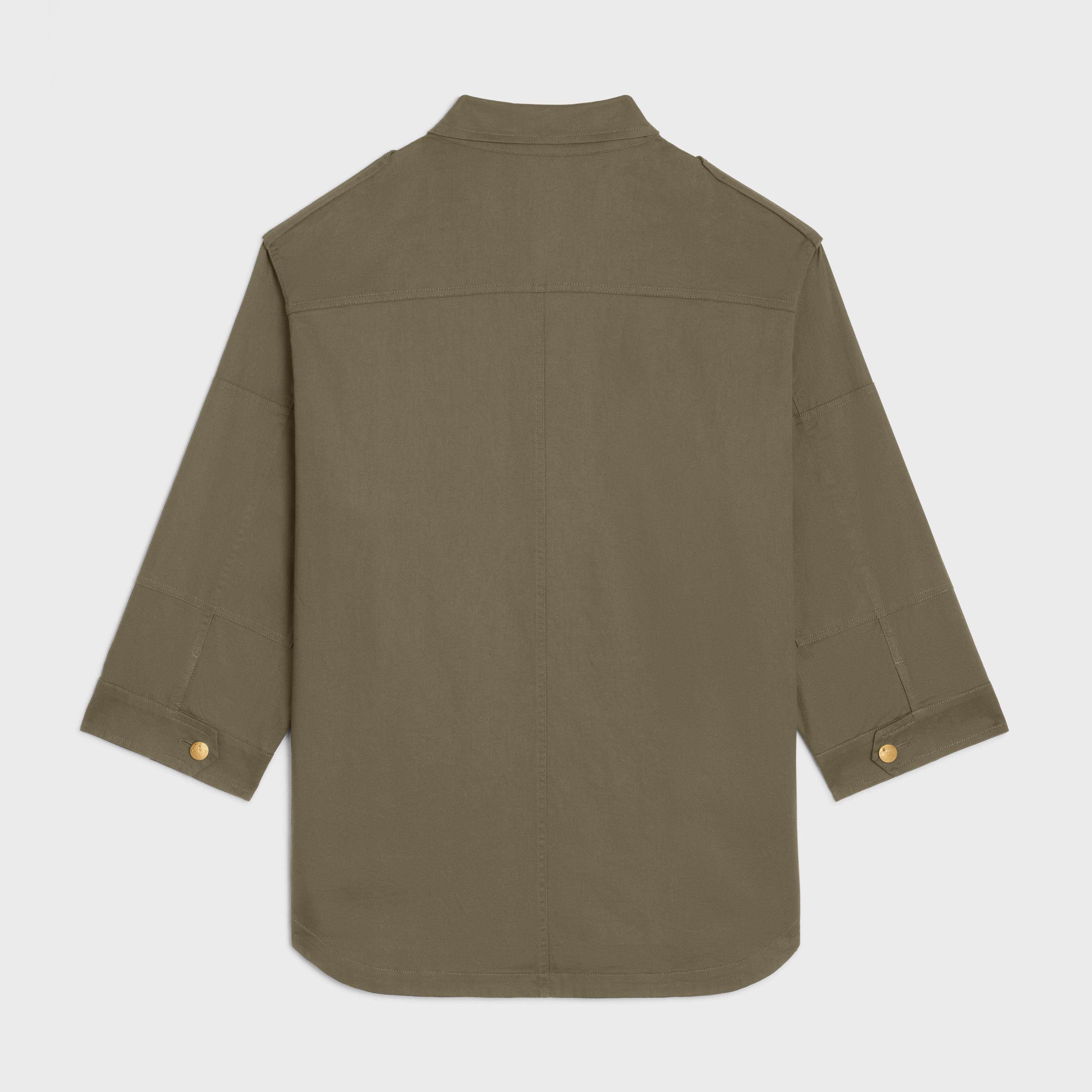 Celine o1w1db10925 2W945106K Military Parka in Military Green Size M / US 6-8 / IT 42-44 - 2 Thumbnail
