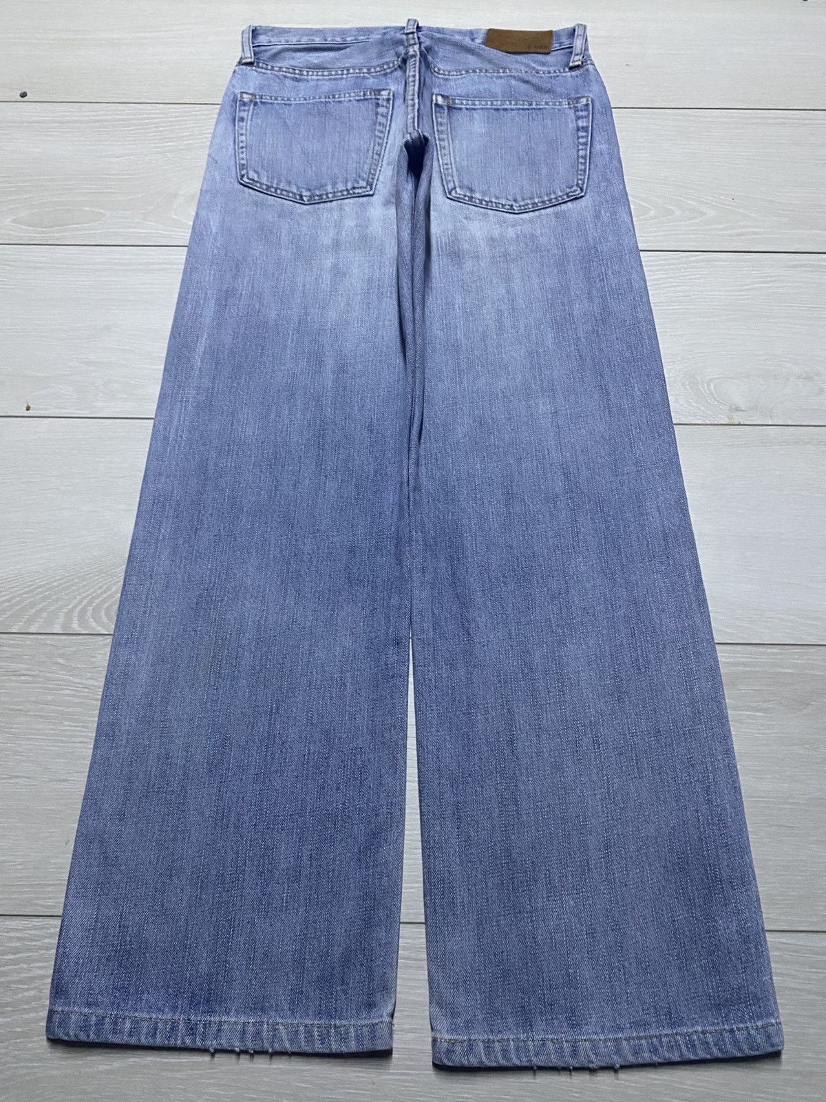 Uniqlo Vintage Uniqlo S003 Light Wash Distressed Jeans Size US 29 - 2 Thumbnail
