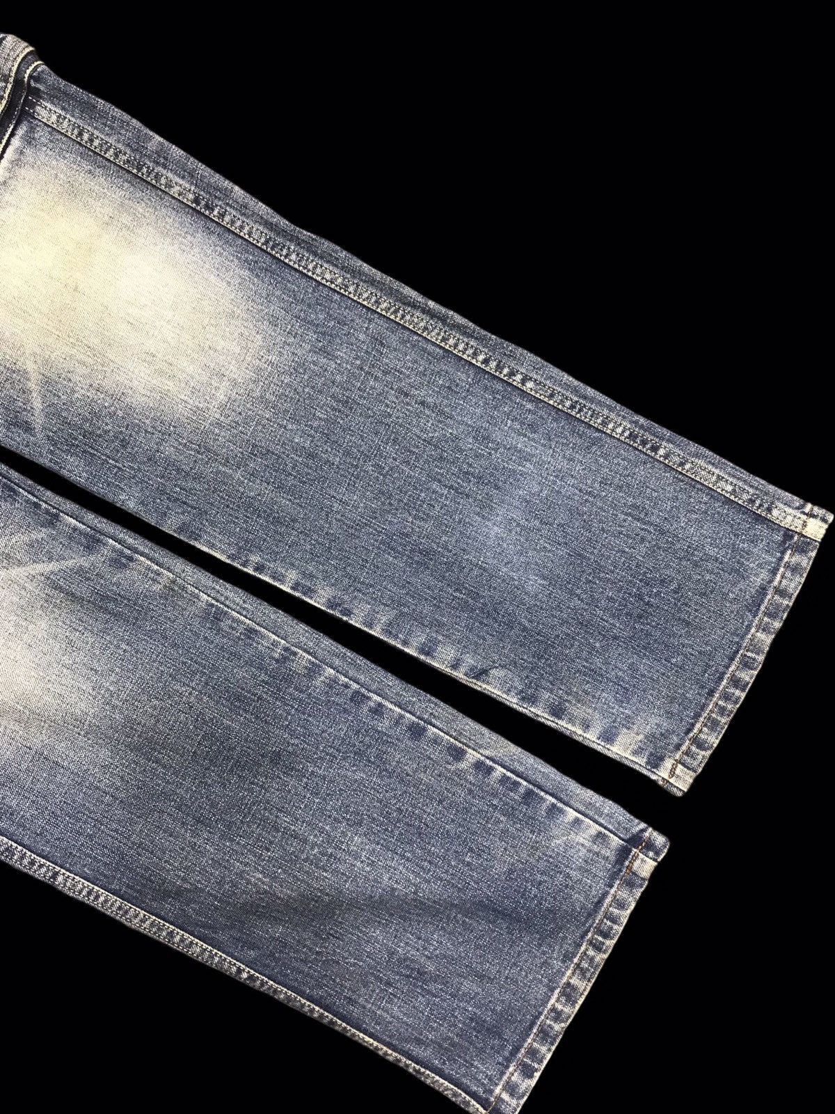 Global Work 💥JAPAN STYLE💥RARE GLOBAL WORK BLUE WASH CARGO DENIM F211 Size US 30 / EU 46 - 11 Thumbnail