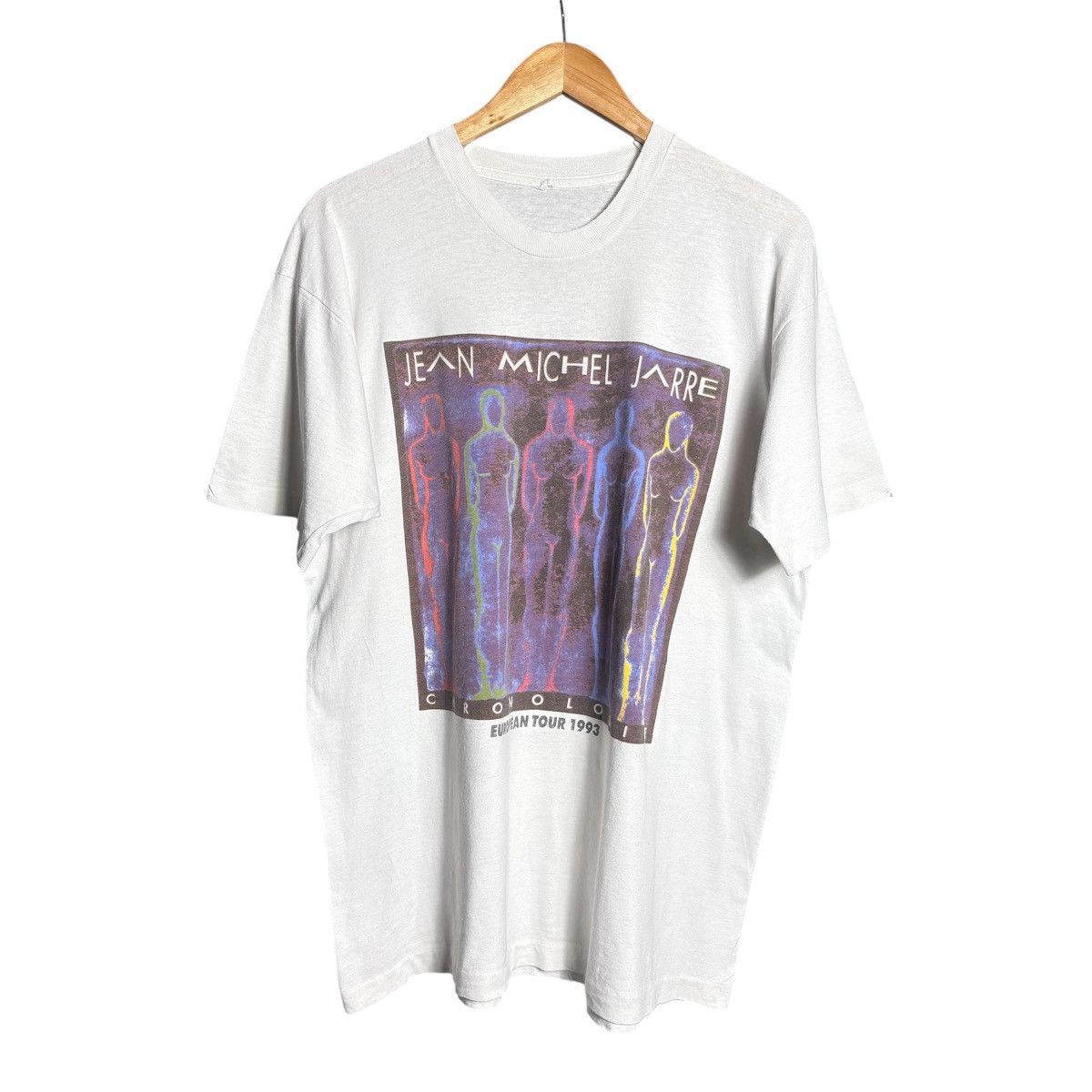 Band Tees Vintage 90s Jean Michel Jarre Tour Band Tee | Grailed