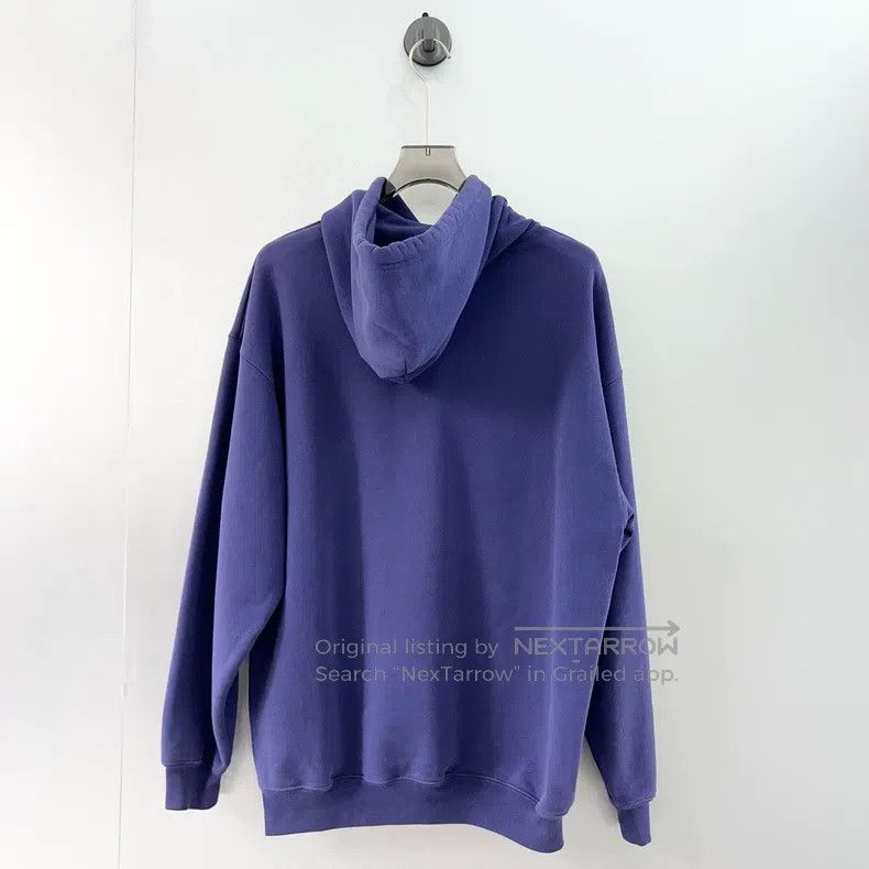 Balenciaga Balenciaga Purple Small Logo Hoodie Size US M / EU 48-50 / 2 - 2 Thumbnail
