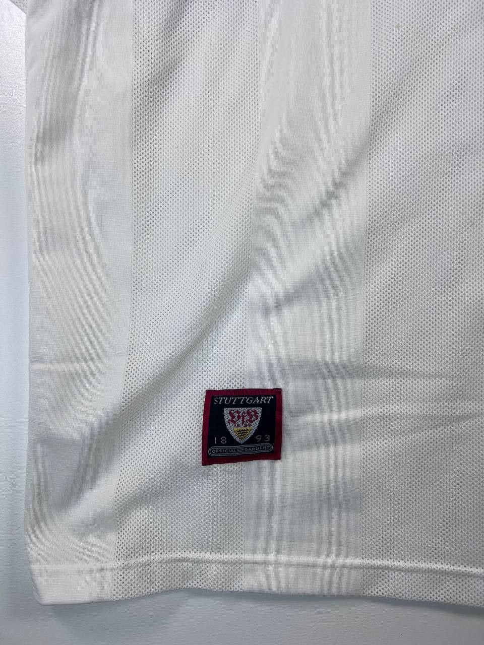 Adidas Vintage Adidas VfB Stuttgart 96-97 Home Shirt Bobic #11 XXL Size US XXL / EU 58 / 5 - 4 Thumbnail